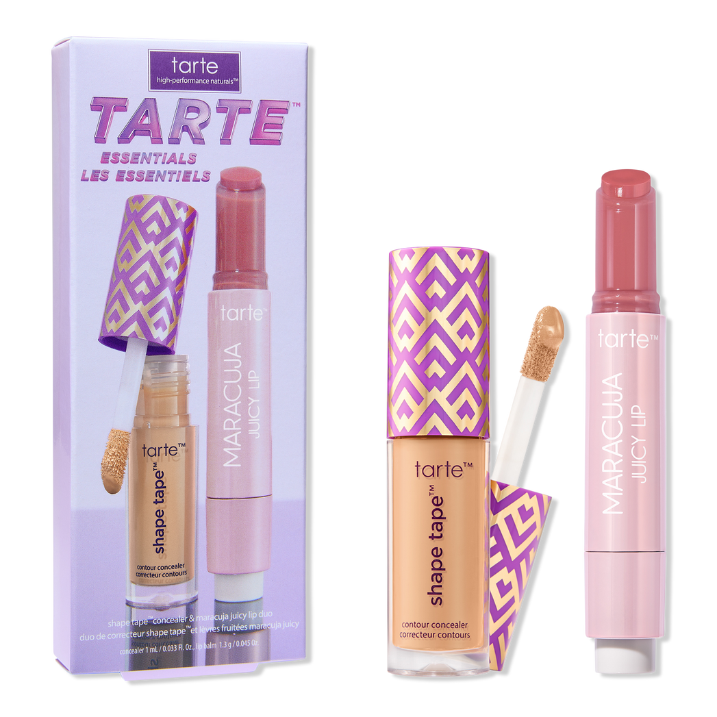 Tarte Tarte Essentials Shape Tape & Maracuja Juicy Lip Duo