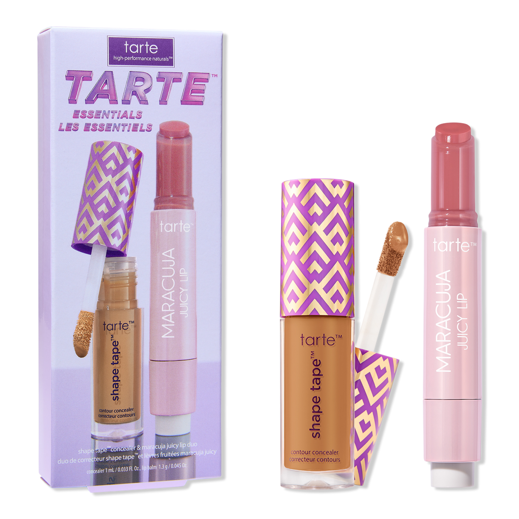 Tarte Tarte Essentials Shape Tape & Maracuja Juicy Lip Duo