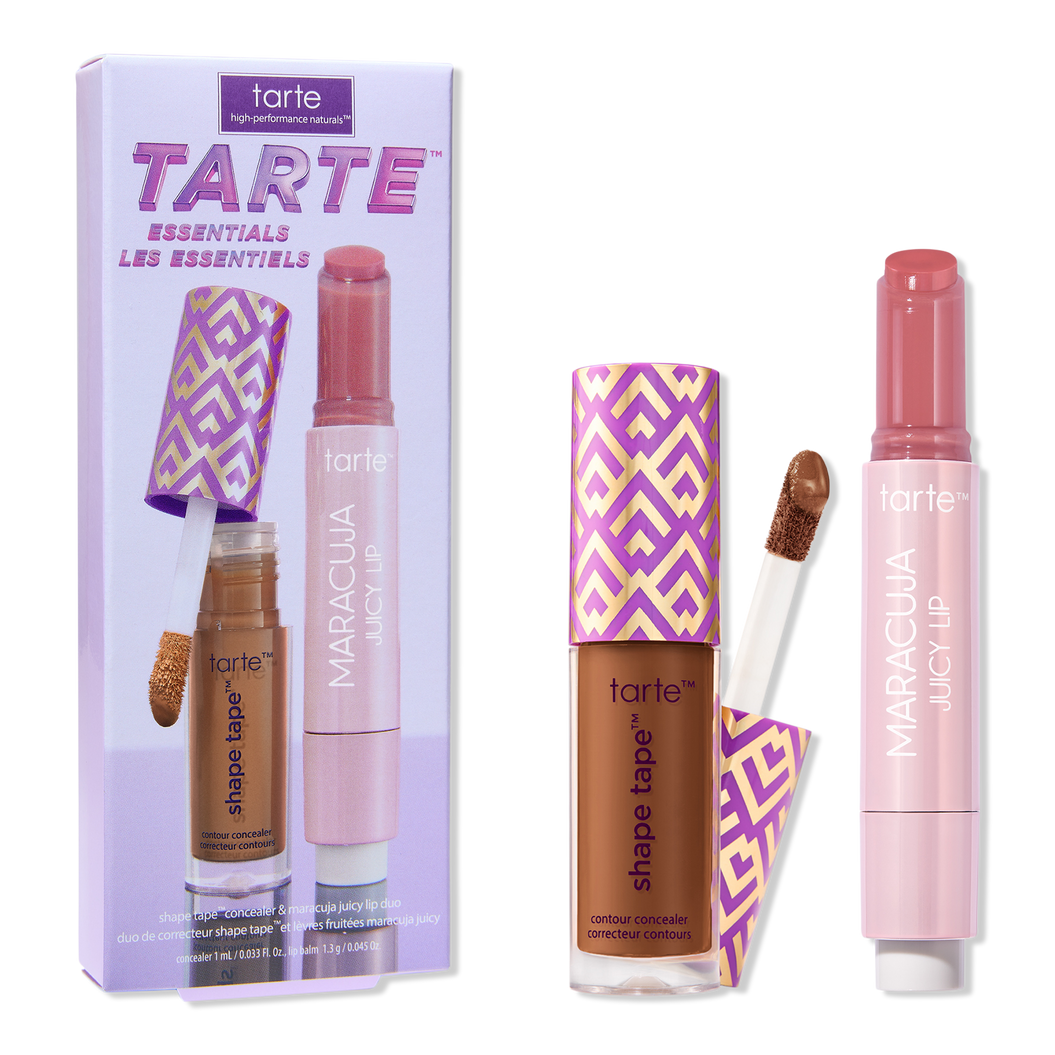 Tarte Tarte Essentials Shape Tape & Maracuja Juicy Lip Duo