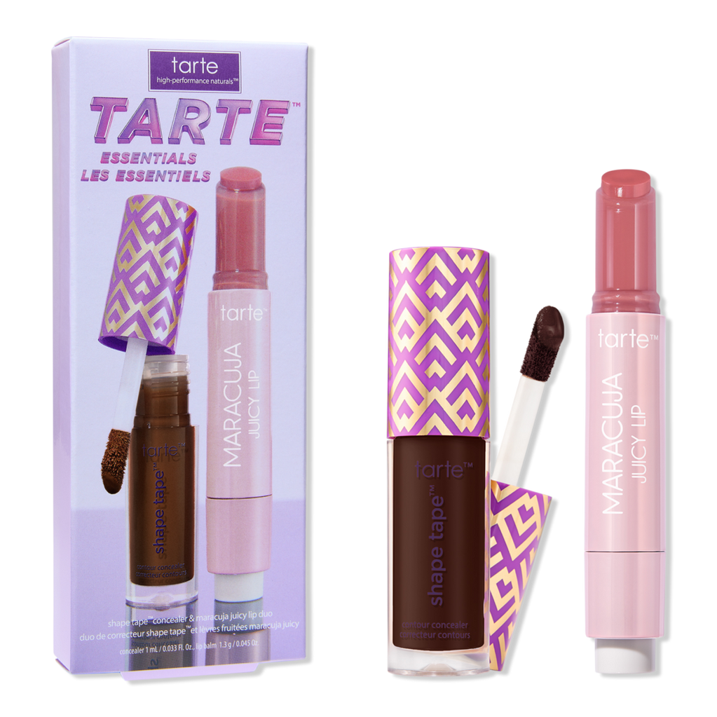 Tarte Tarte Essentials Shape Tape & Maracuja Juicy Lip Duo