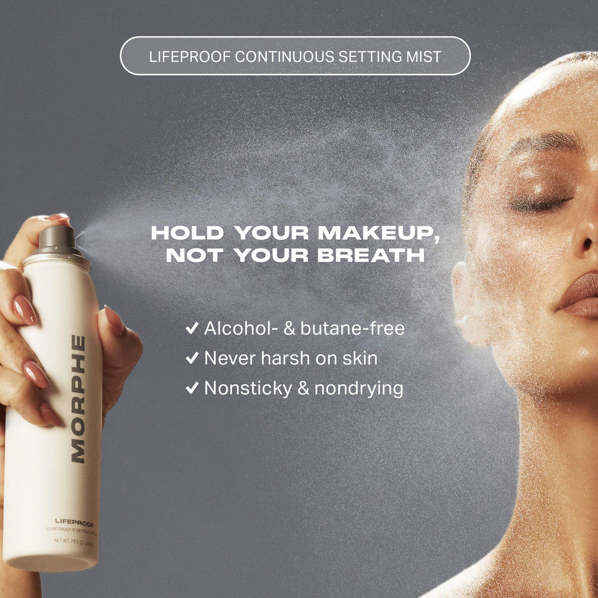 Morphe Set For Life Mini Continuous Setting Mist Duo