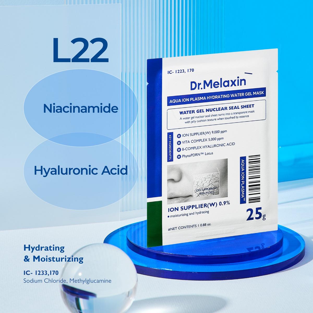 Dr. Melaxin Aqua Ion Plasma Hydrating Water Gel Mask