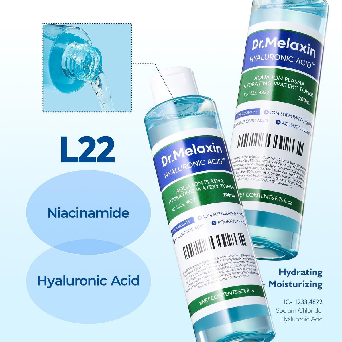 Dr. Melaxin Aqua Ion Plasma Hydrating Watery Toner