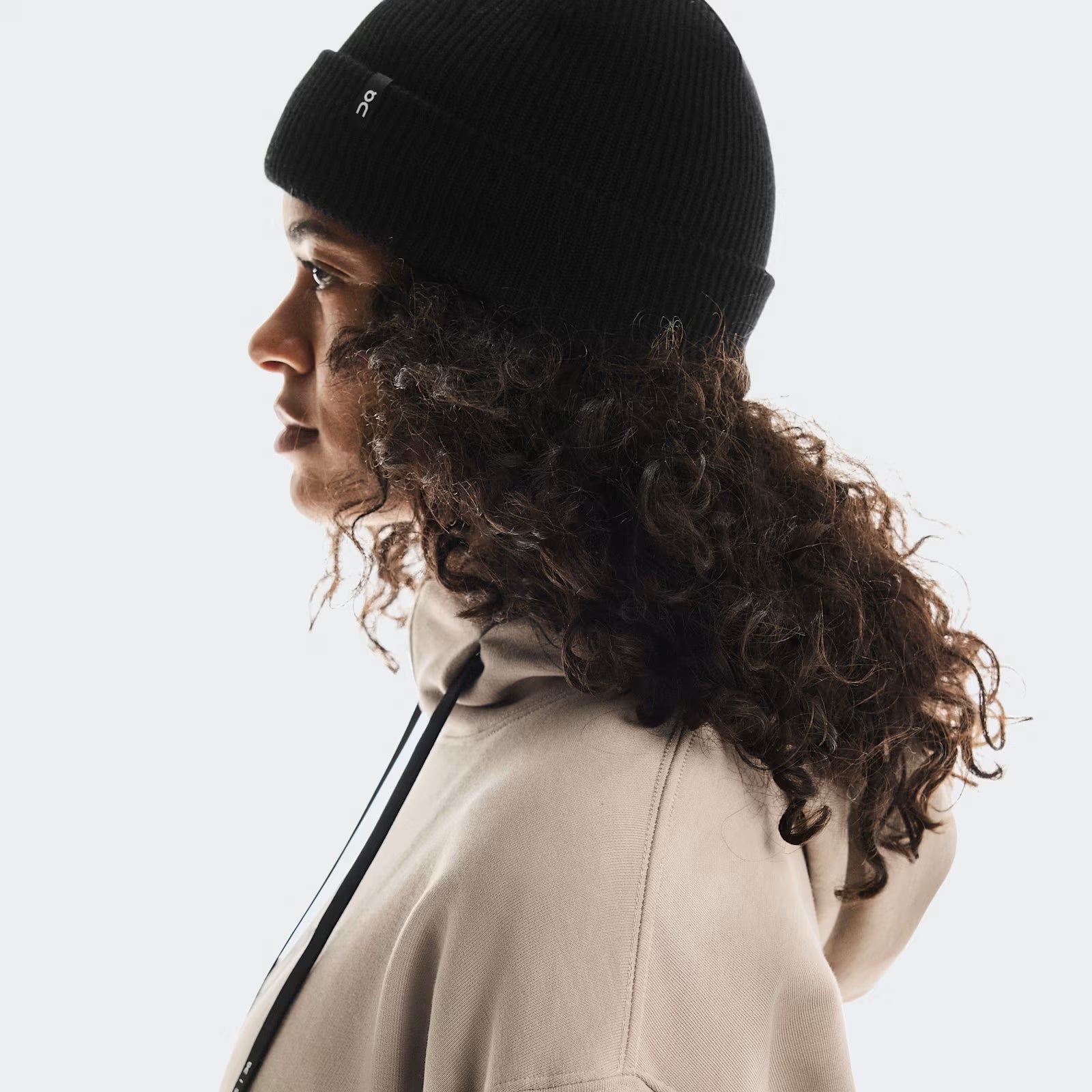 On Merino Beanie Black