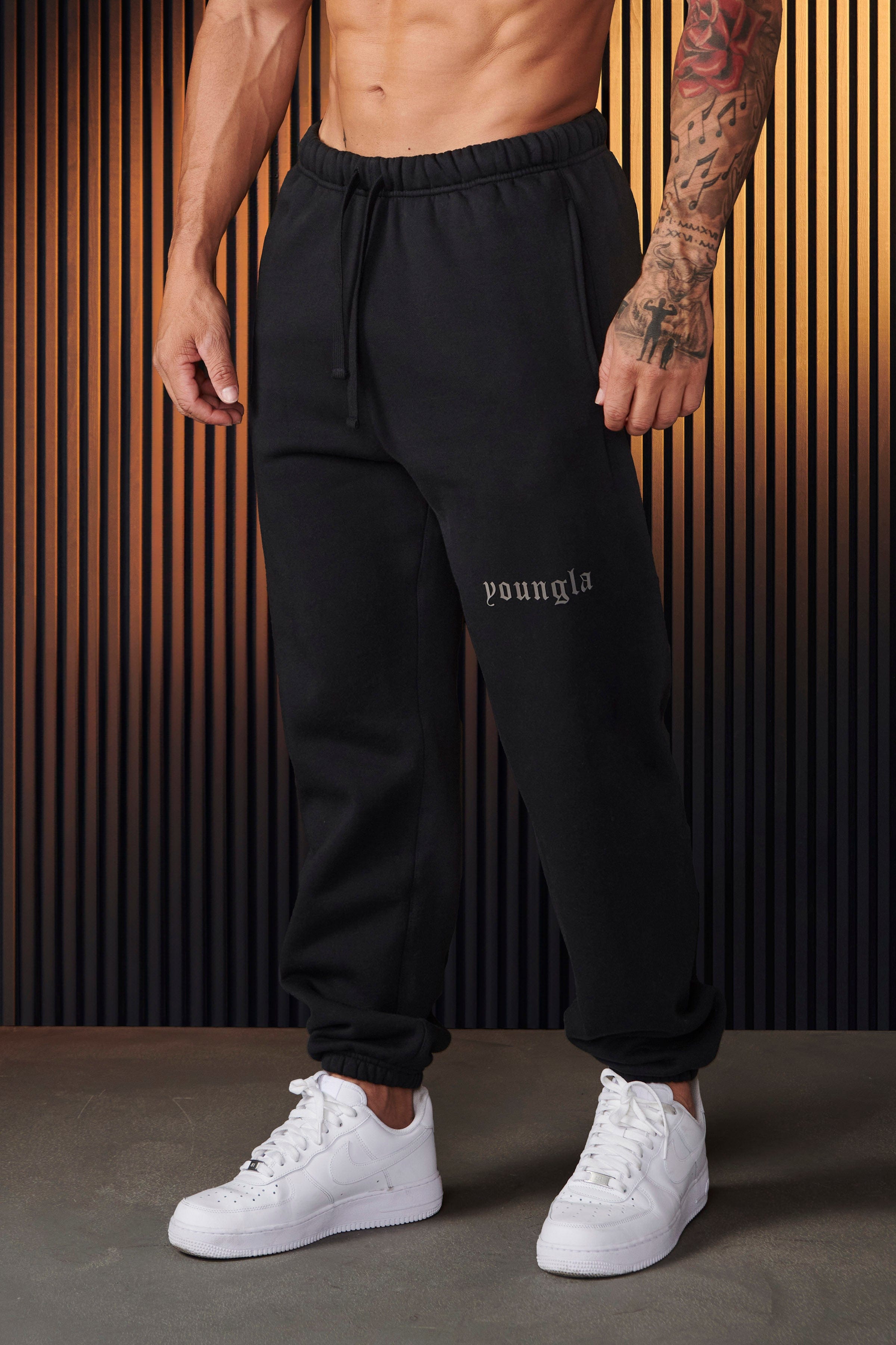 YoungLA 266 - Cloud 9 Joggers Black