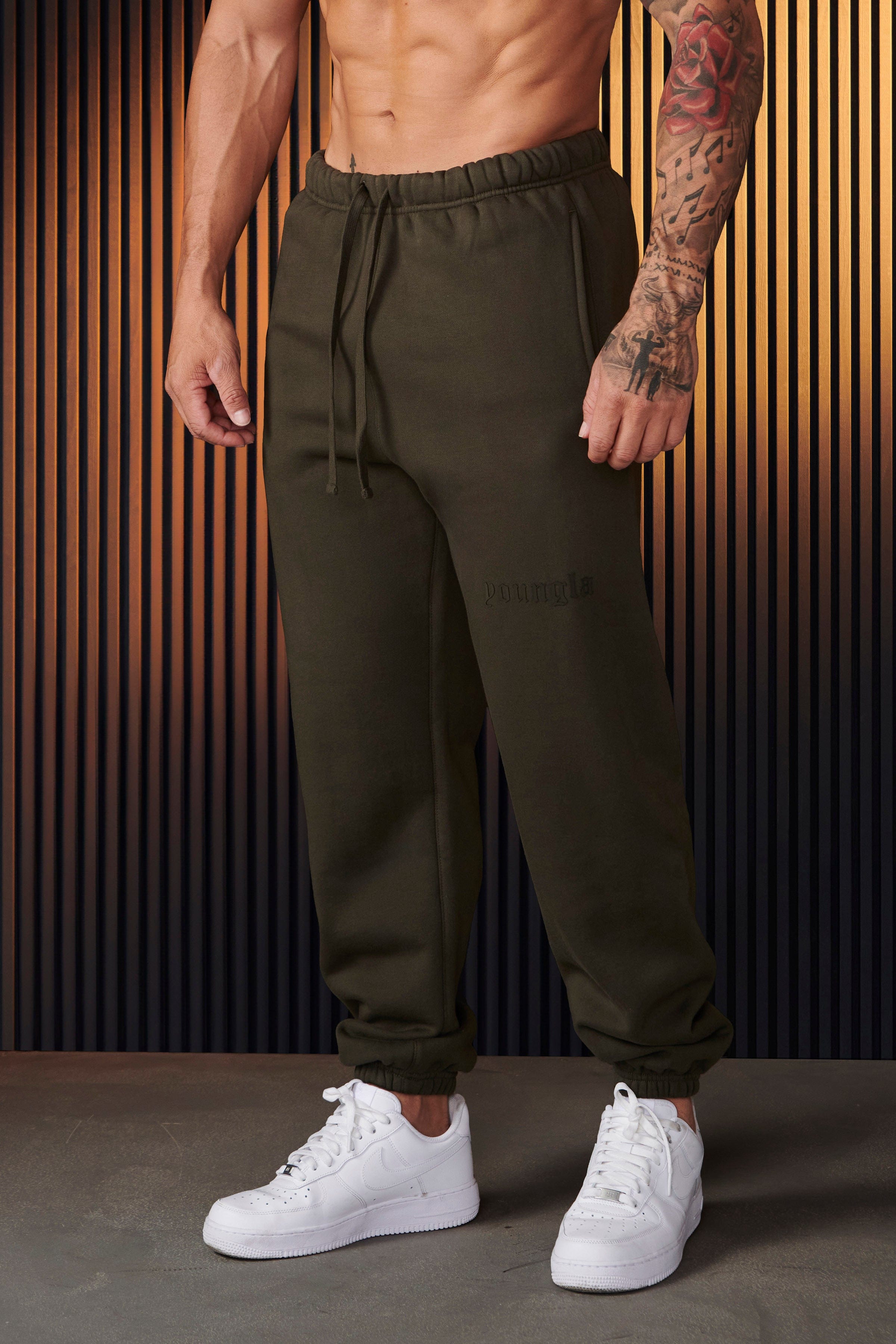 YoungLA 266 - Cloud 9 Joggers Hunter Green