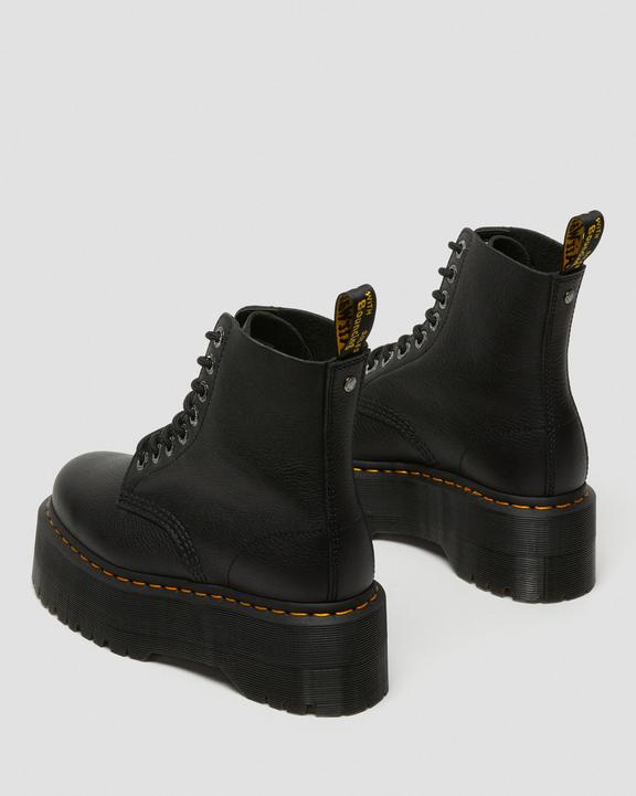 Dr Martens 1460 Max Leather Platform Boots - Black