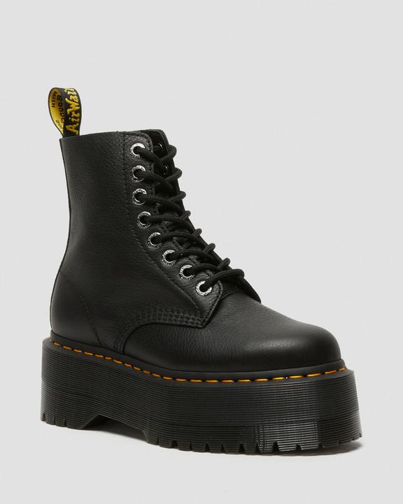 Dr Martens 1460 Max Leather Platform Boots - Black