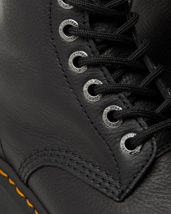Dr Martens 1460 Max Leather Platform Boots - Black