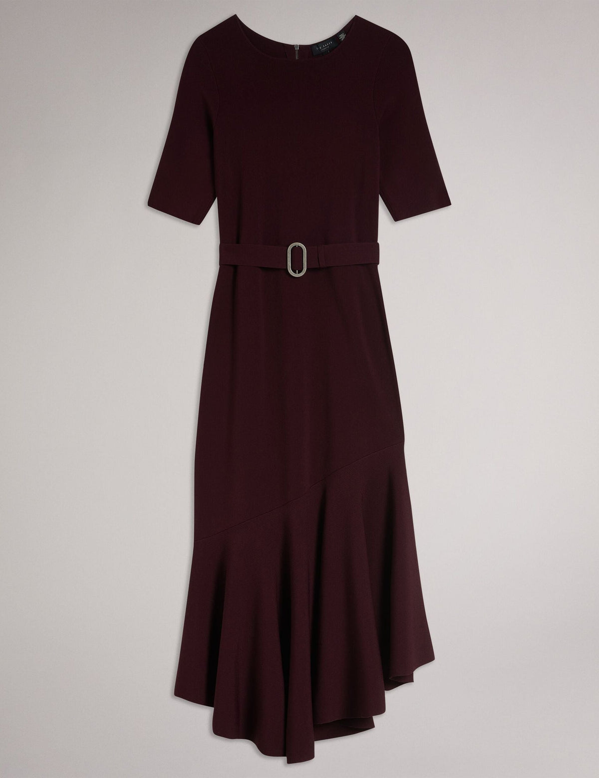 Ted Baker Samalee Flippy Hem Knitted Midi Dress Women's
