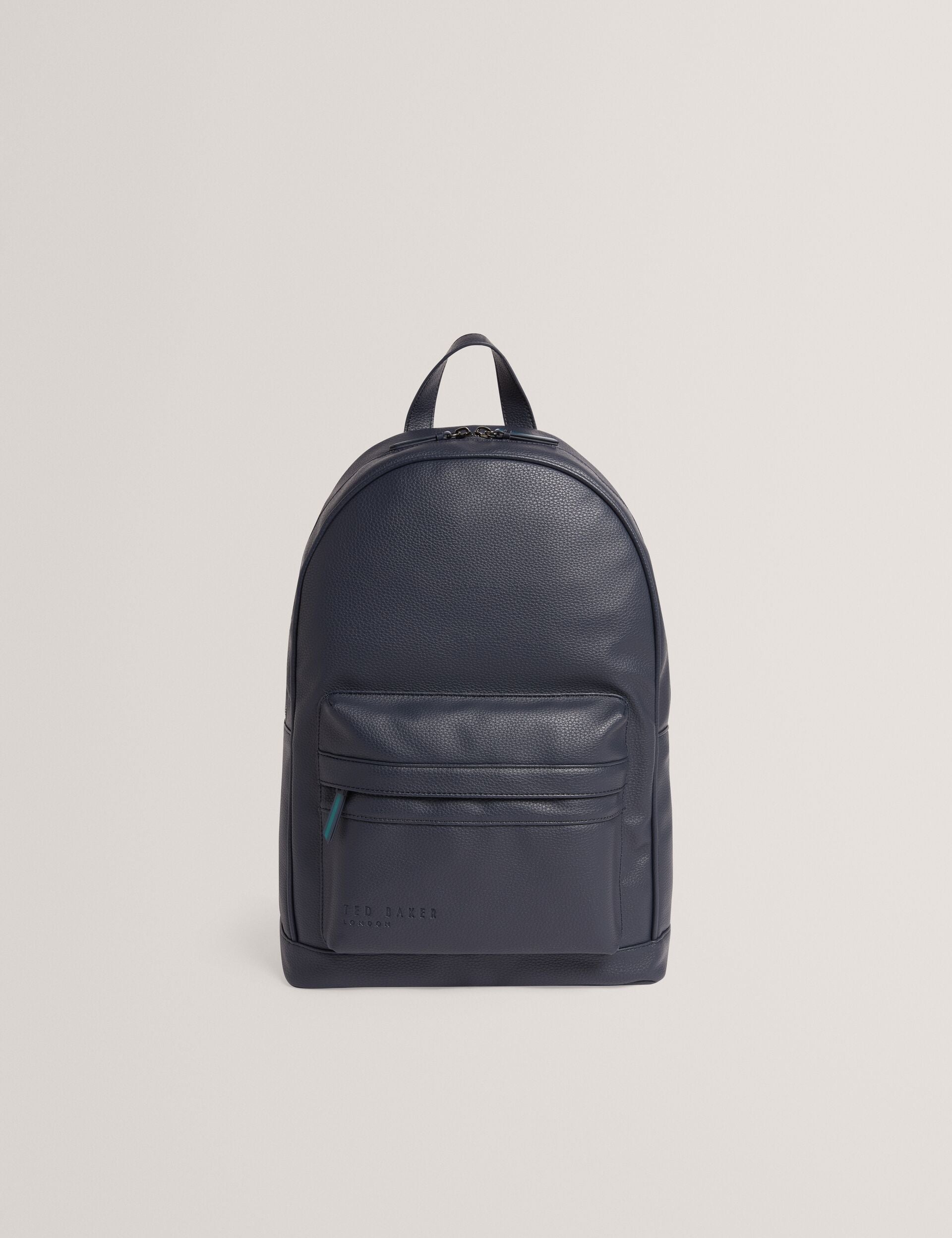Ted Baker Kaileb Navy Faux Leather Backpack India