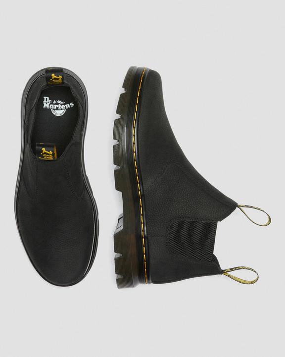 Dr Martens Hardie Ii Leather Chelsea Work Boots - Black