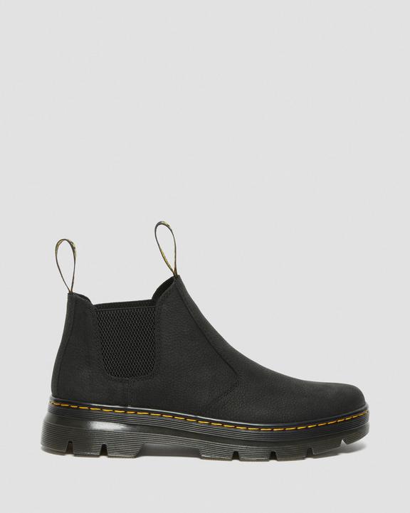 Dr Martens Hardie Ii Leather Chelsea Work Boots - Black