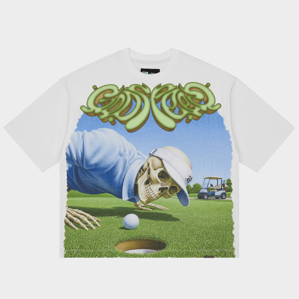 Godspeed Green Reaper T-Shirt (White)