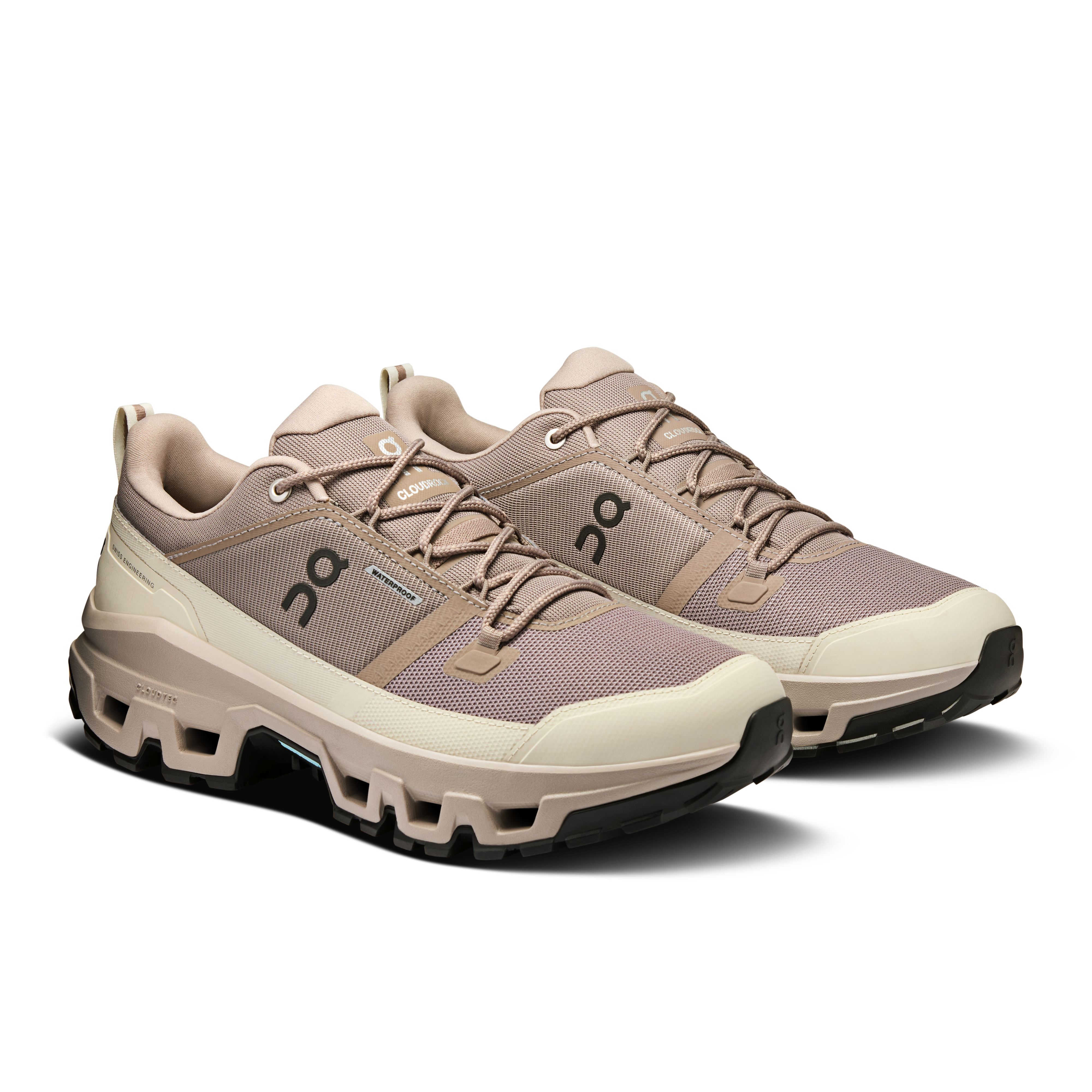 On Cloudrock Low Waterproof Cinder Fog