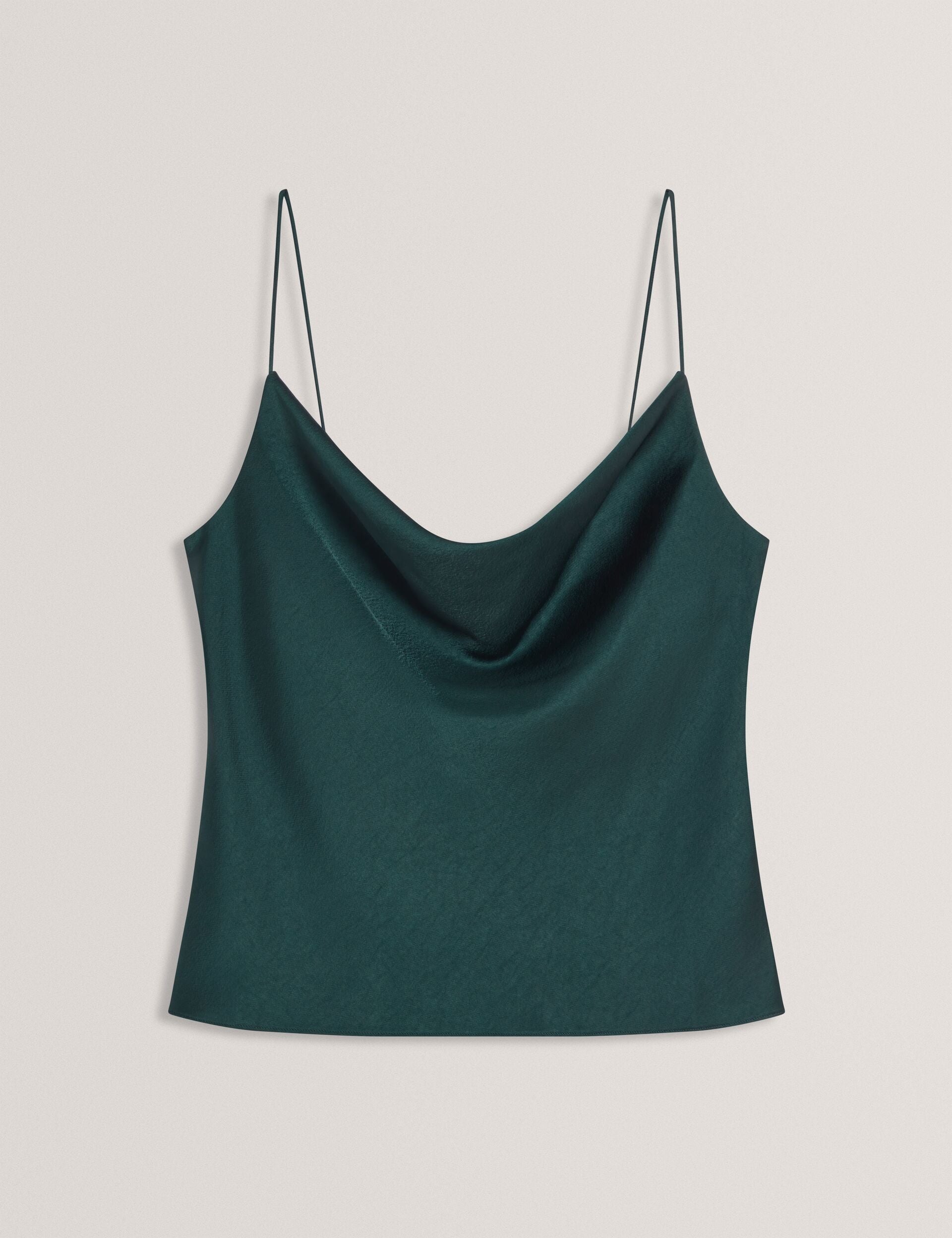 Ted Baker Kiti Satin Cowl Neck Strappy Cami Top Women's