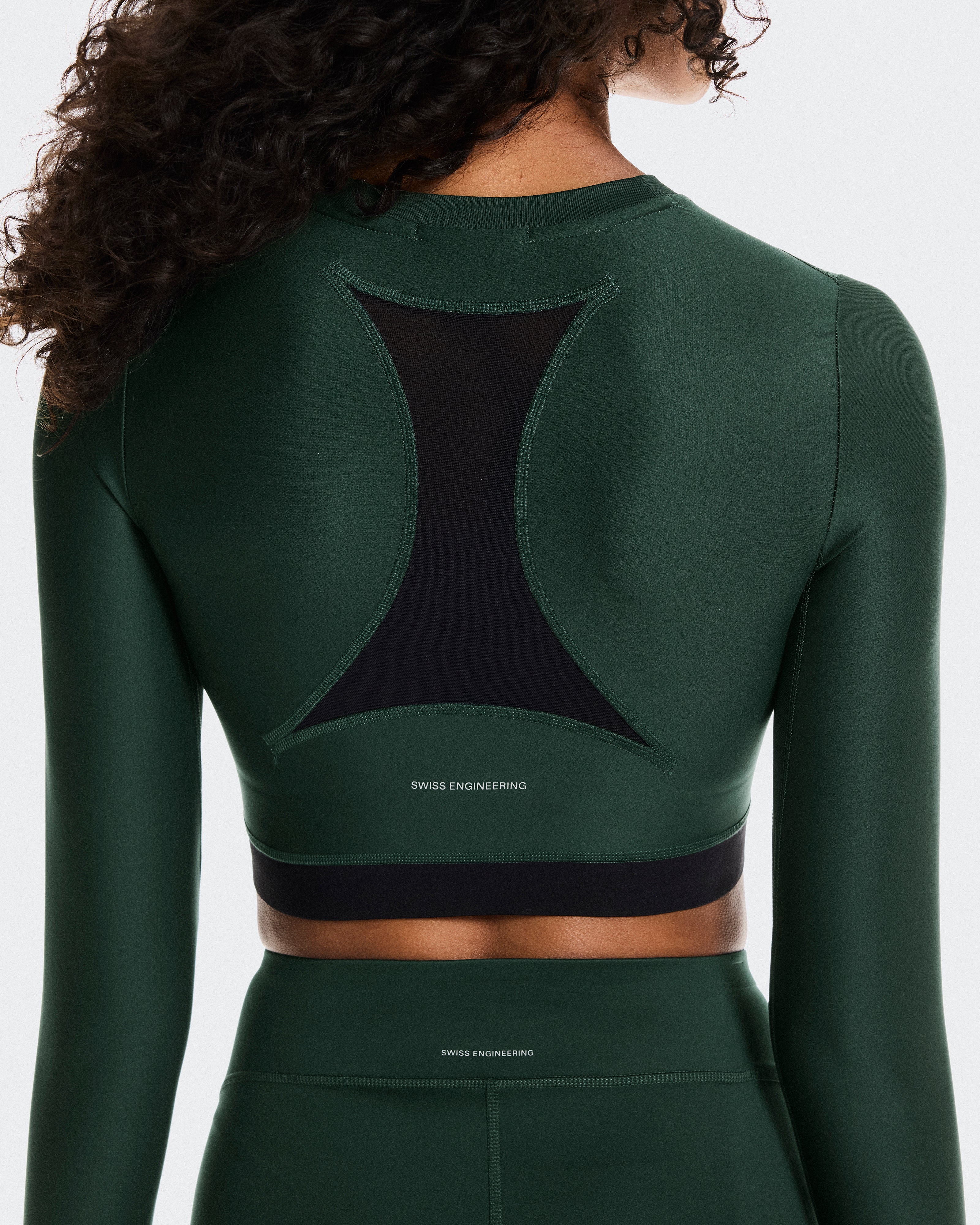 On Train Long Sleeve Crop Obsidian (Women'S)