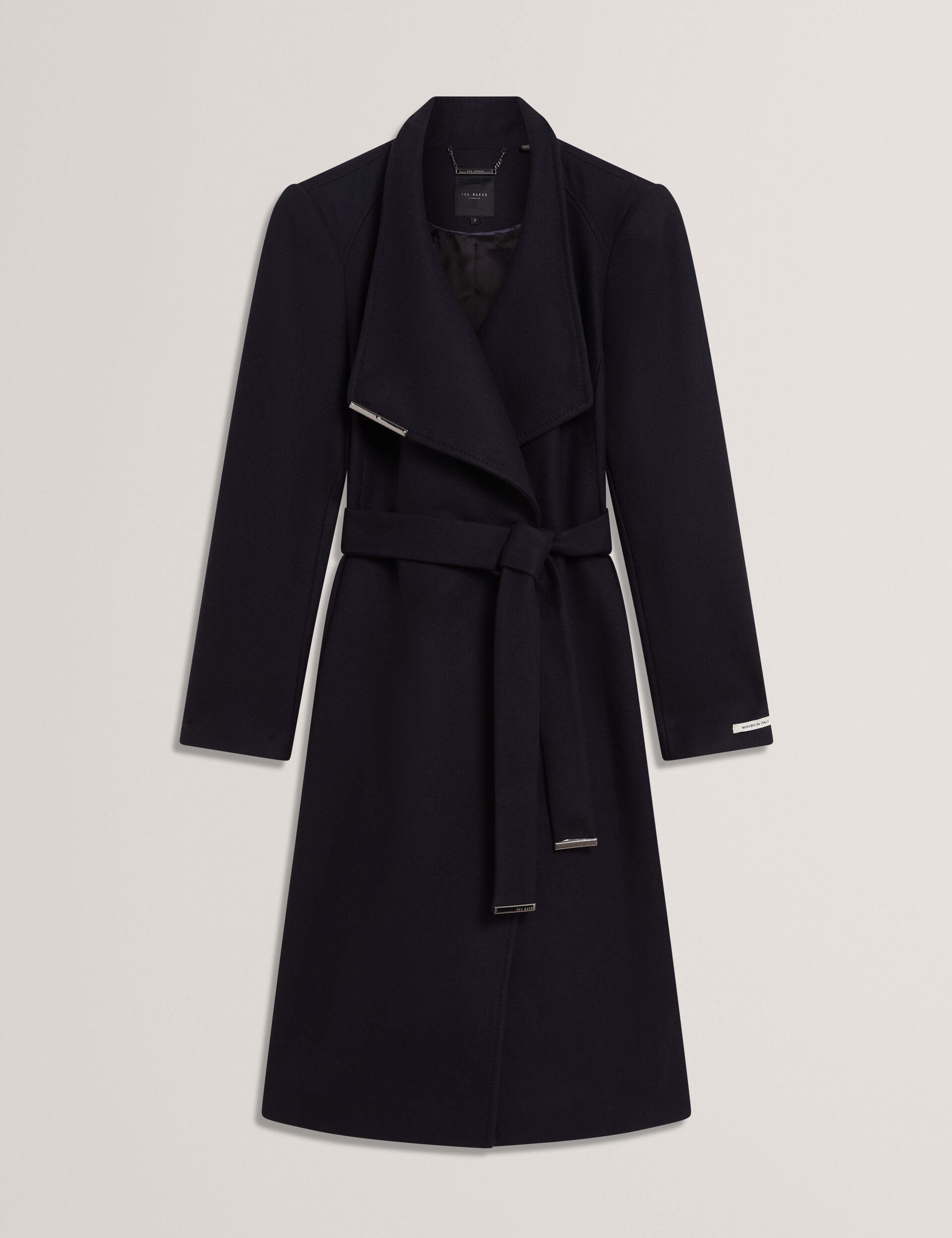 Ted Baker Rose Mid Length Belted Wool Wrap Coat Women's