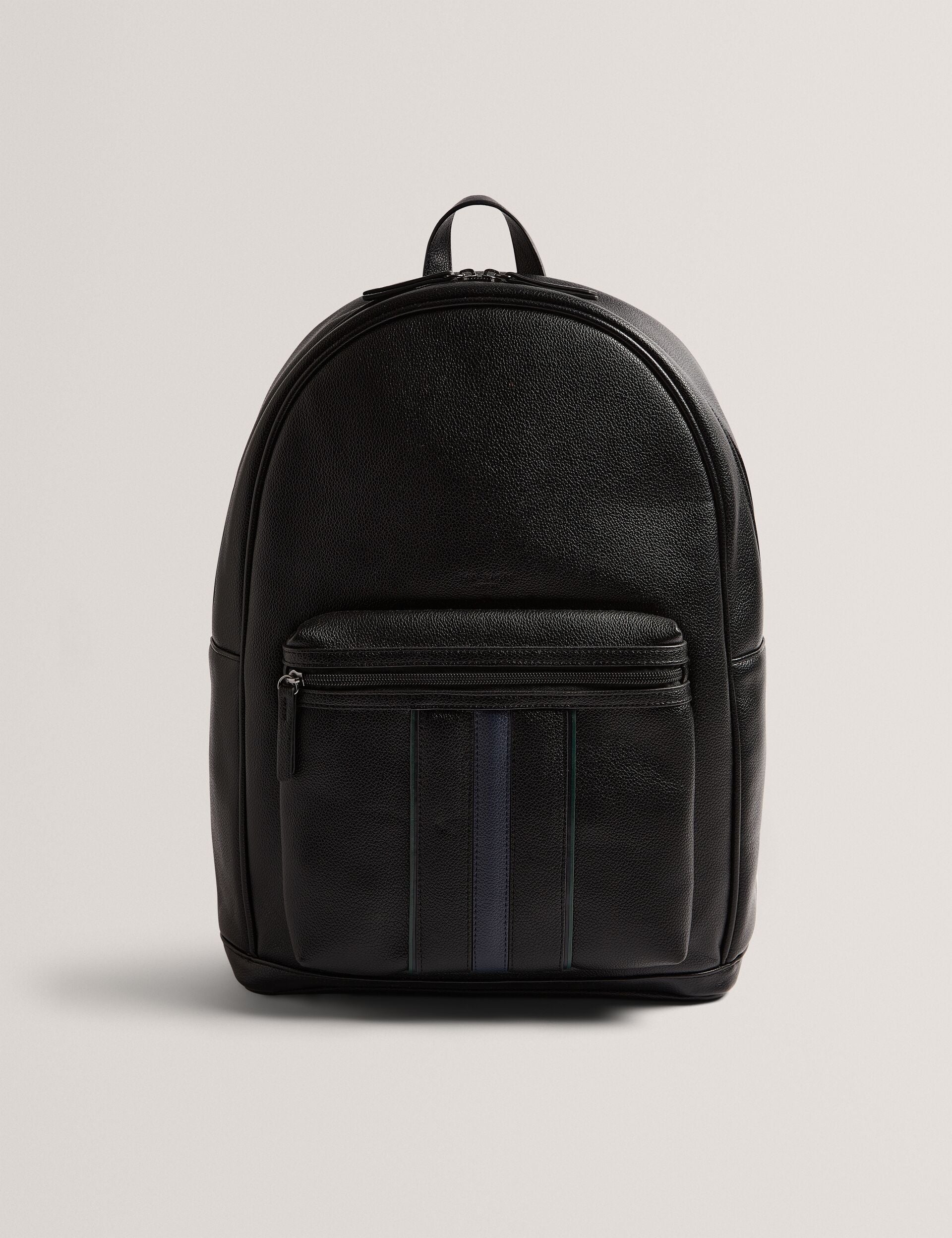 Ted Baker Keviin Faux Leather Striped Panel India