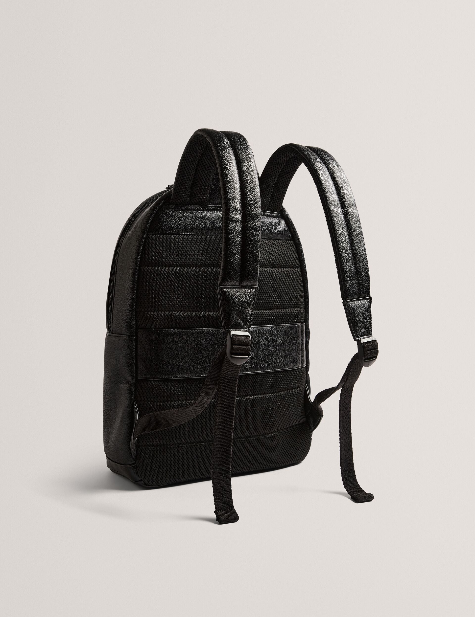Ted Baker Keviin Faux Leather Striped Panel Backpack