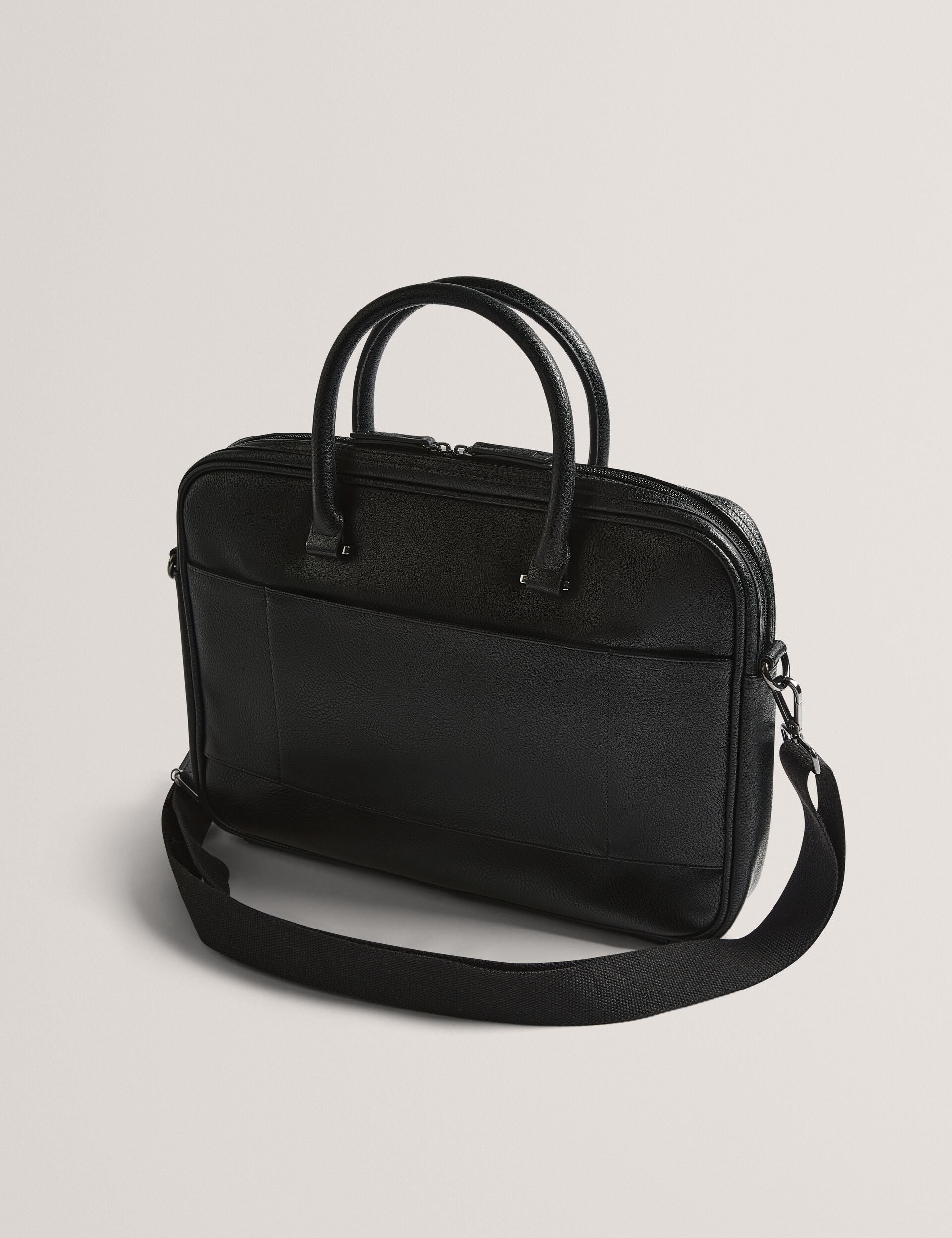 Ted Baker Kenriik Faux Leather Striped Panel Laptop Bag