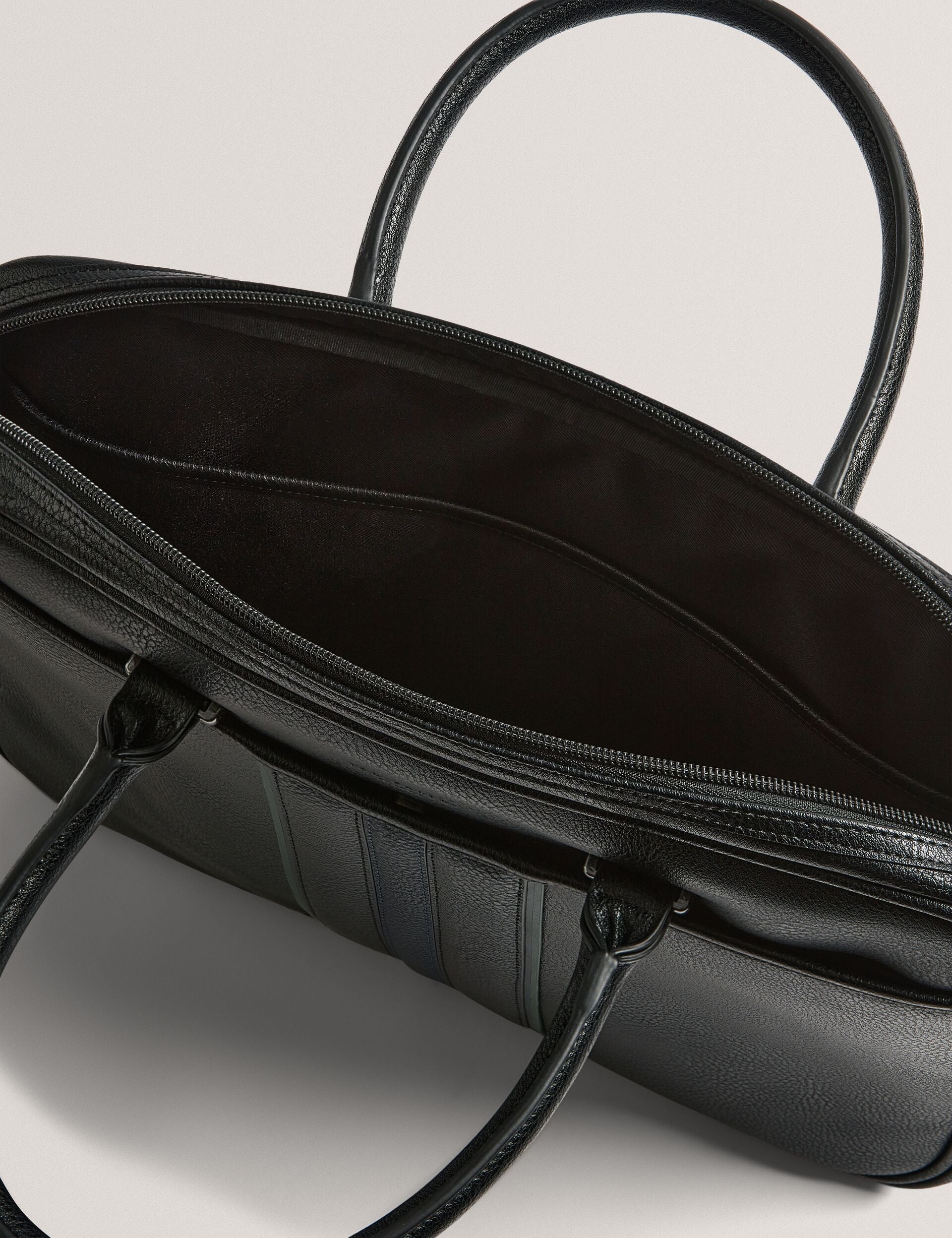 Ted Baker Kenriik Faux Leather Striped Panel Laptop Bag