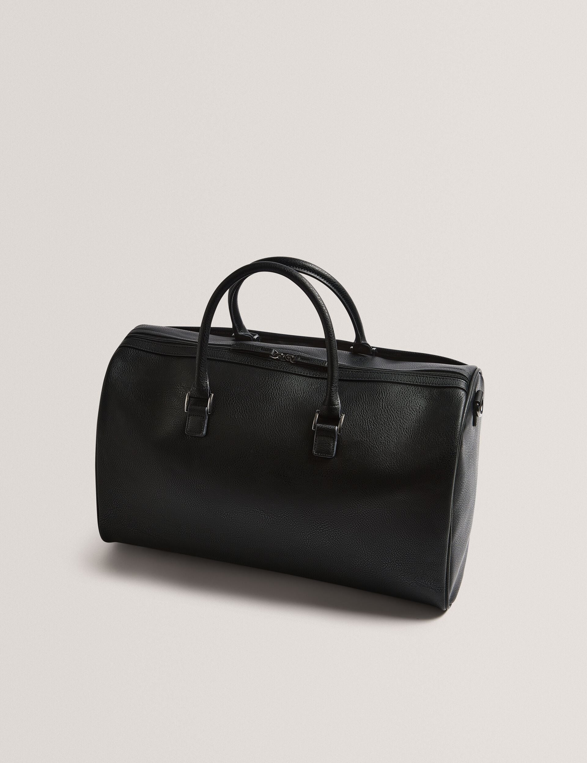 Ted Baker Kelvin Striped Panel Faux Leather Holdall Bag
