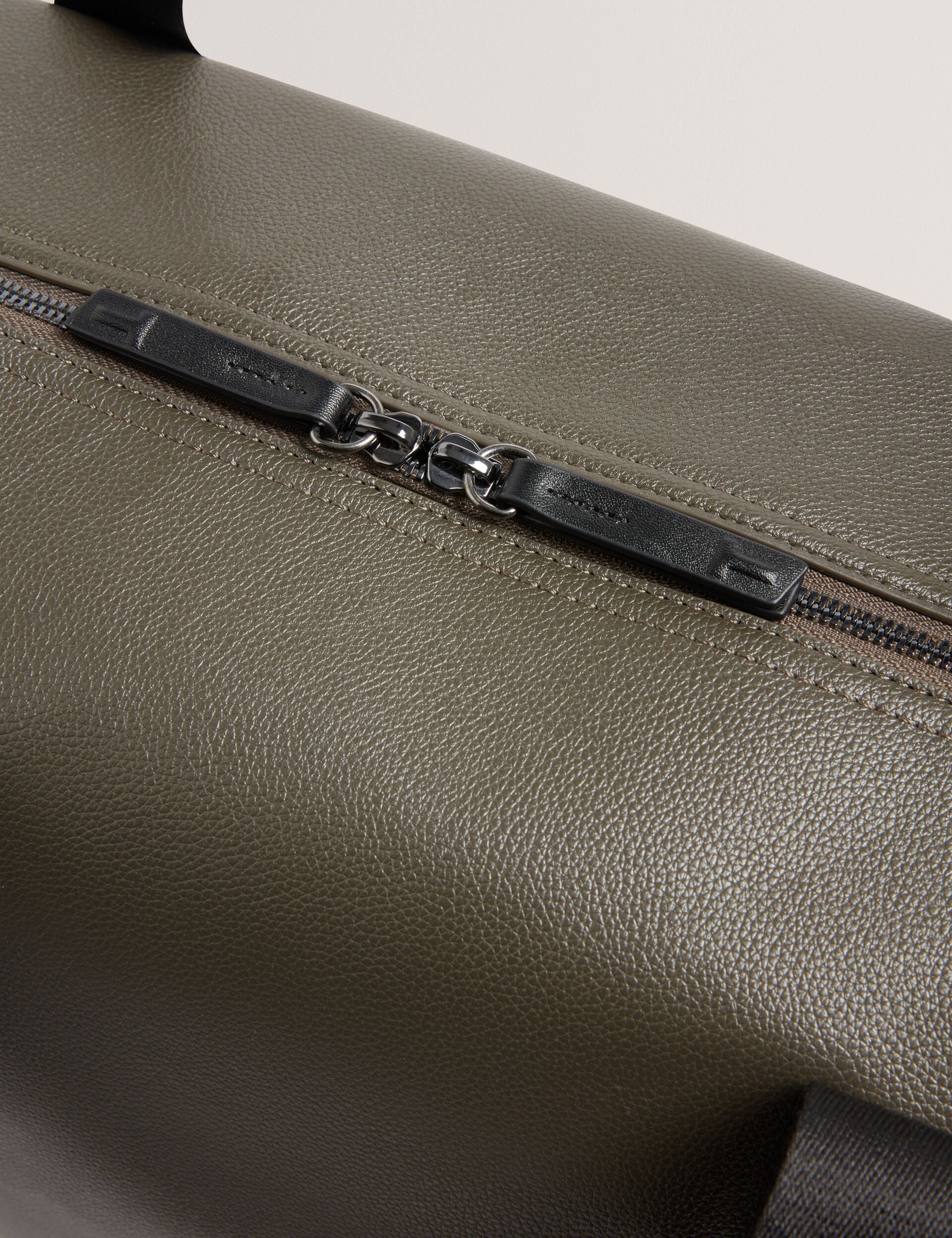 Ted Baker Taison Pebbled Faux Leather Holdall Bag