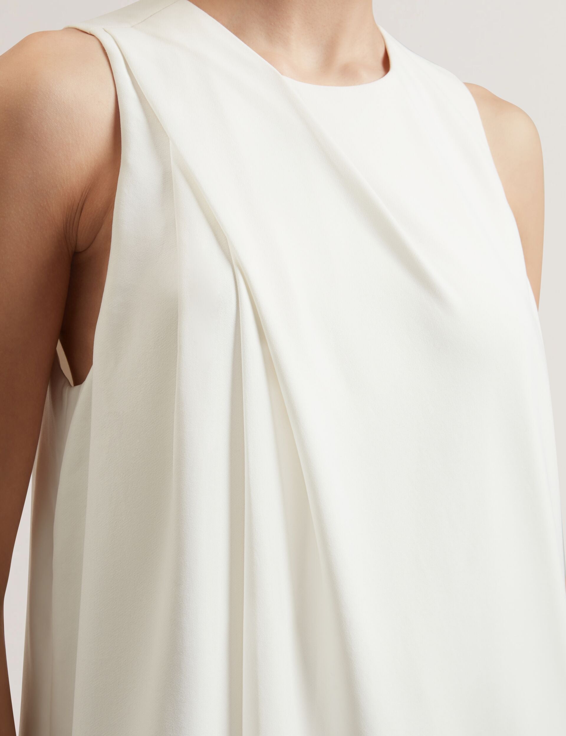 Ted Baker Icana Draped Front Asymmetric Sleeveless Top Women's