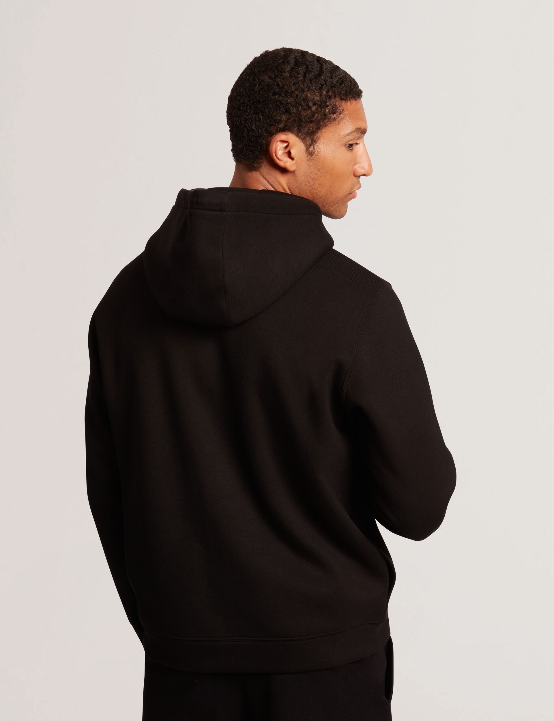 Ted Baker Epio Long Sleeve Zipthrough Neoprene Hoodie