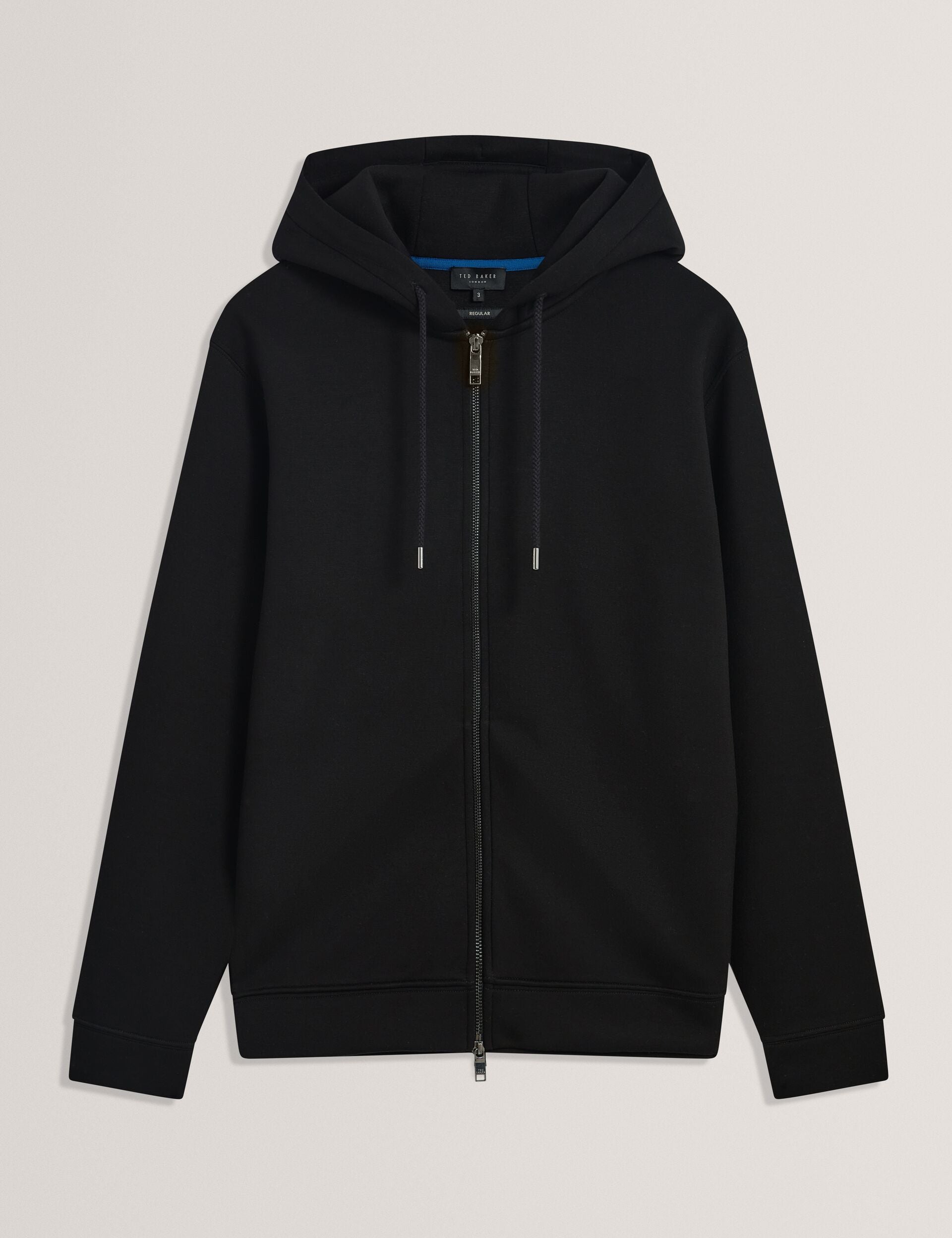 Ted Baker Epio Long Sleeve Zipthrough Neoprene Hoodie
