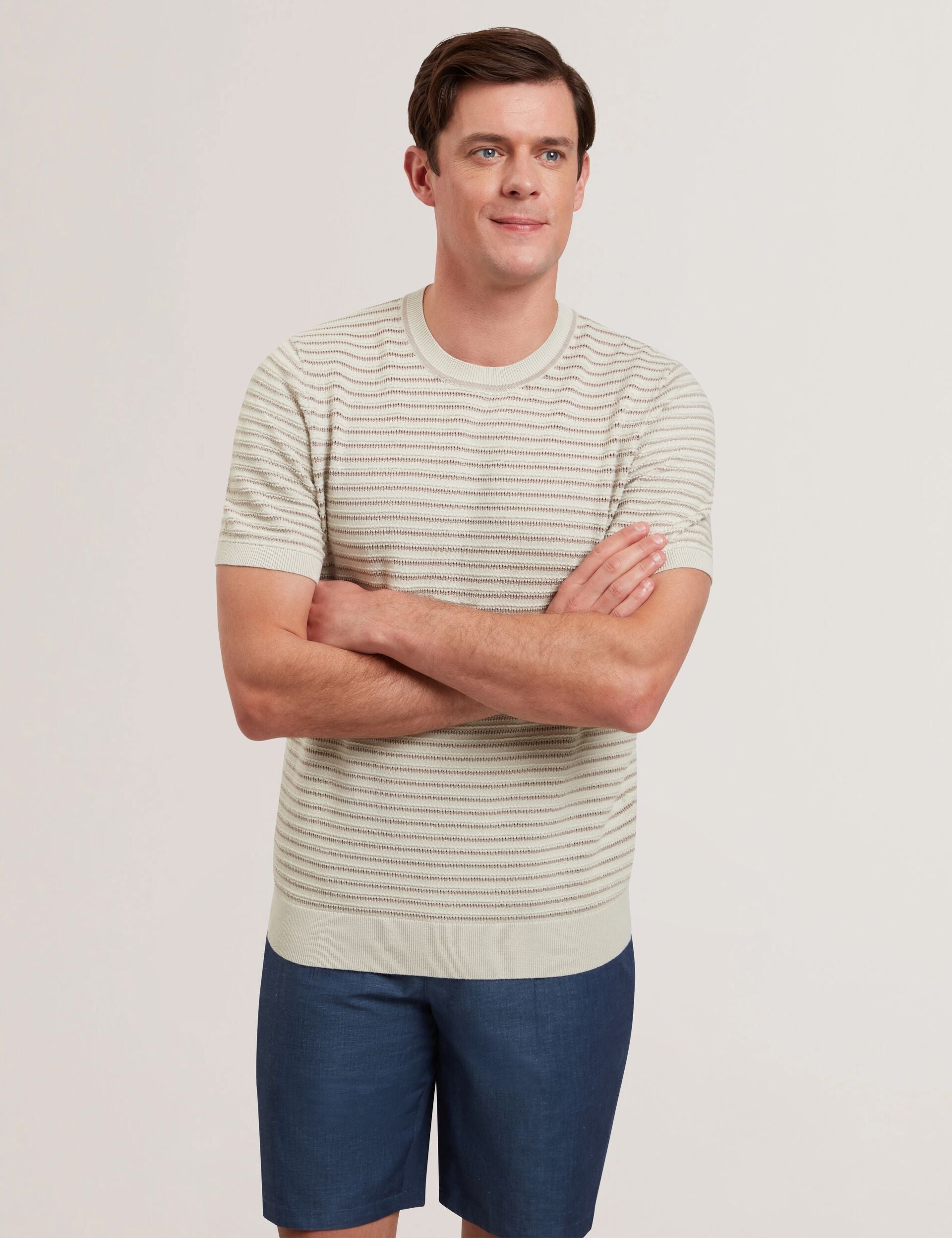 Ted Baker Lain Short Sleeve Textured Tshirt