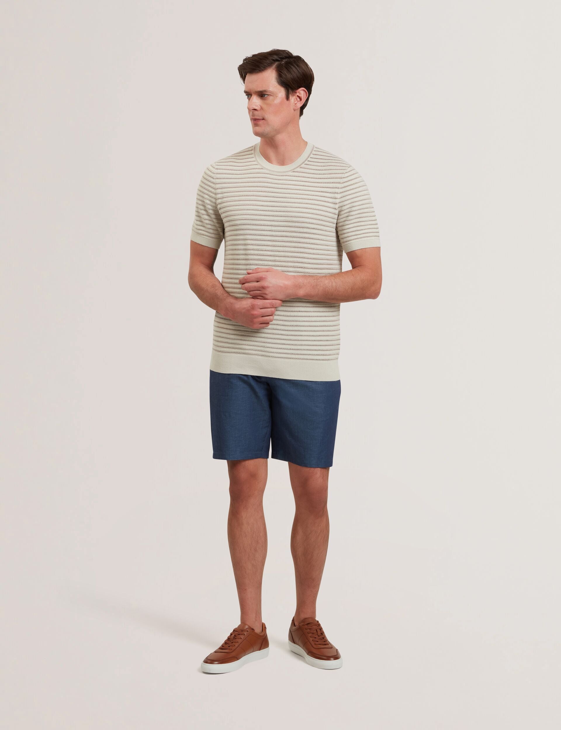 Ted Baker Lain Short Sleeve Textured Tshirt