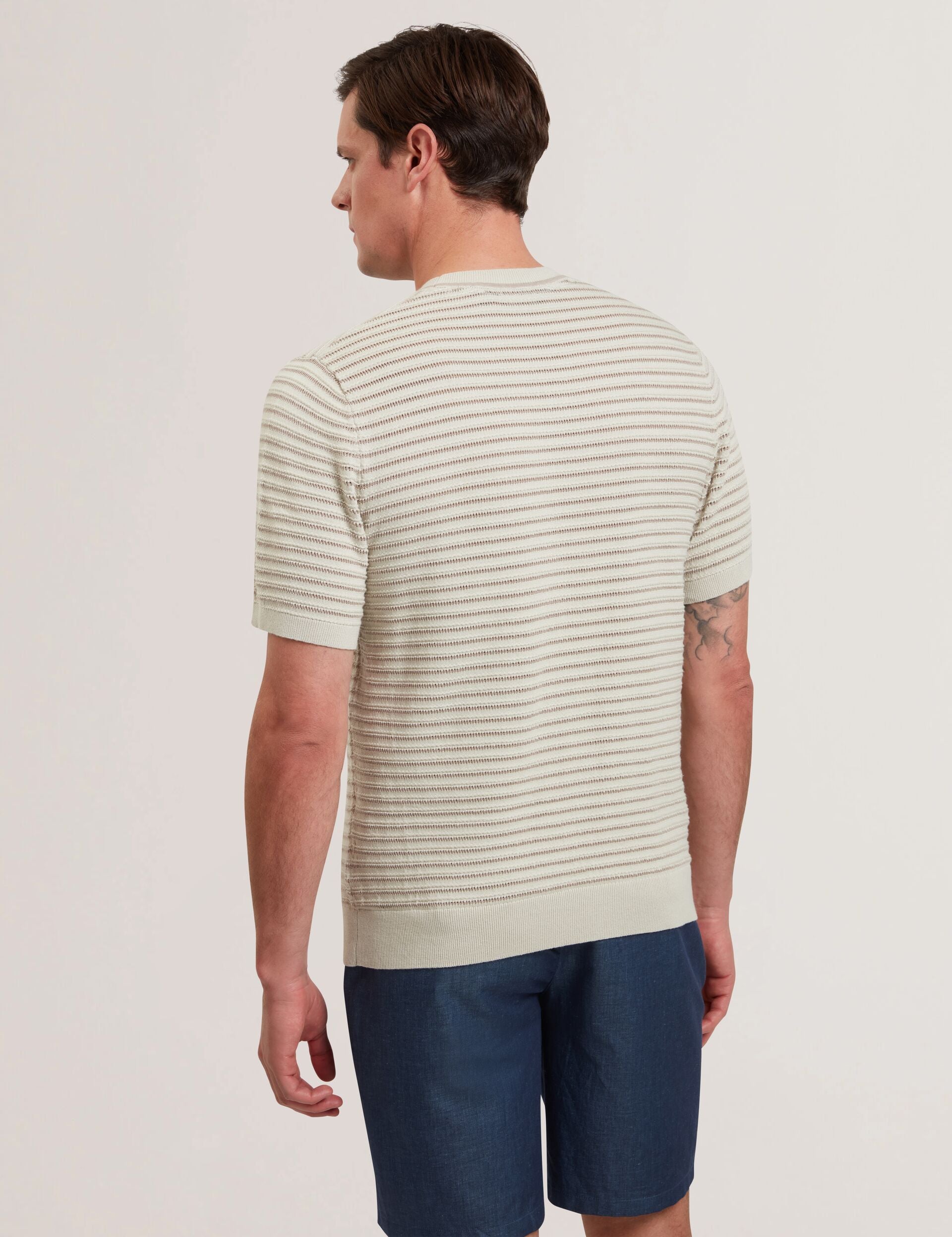 Ted Baker Lain Short Sleeve Textured Tshirt