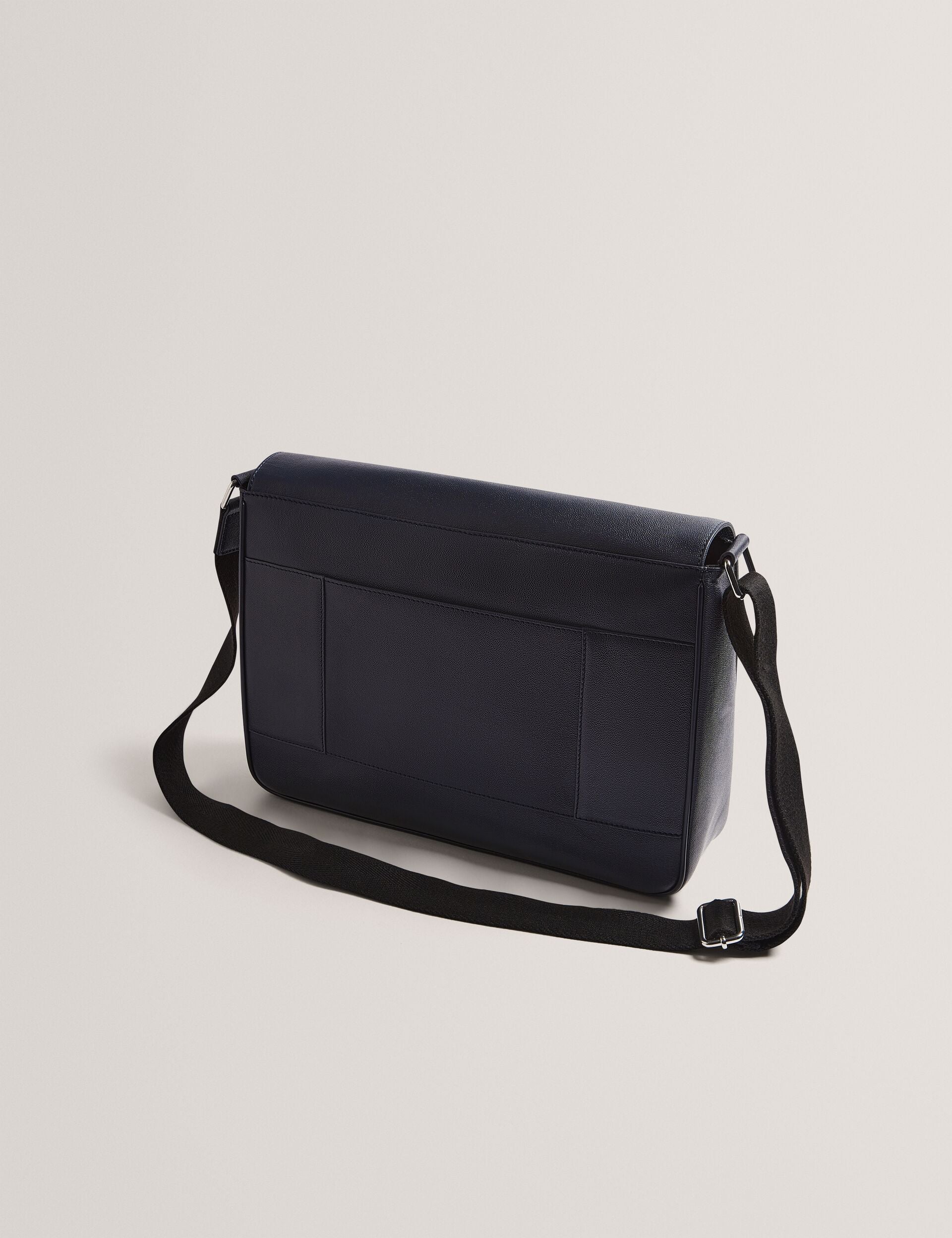 Ted Baker Kamaron Caviar Leather Crossbody Messenger Bag