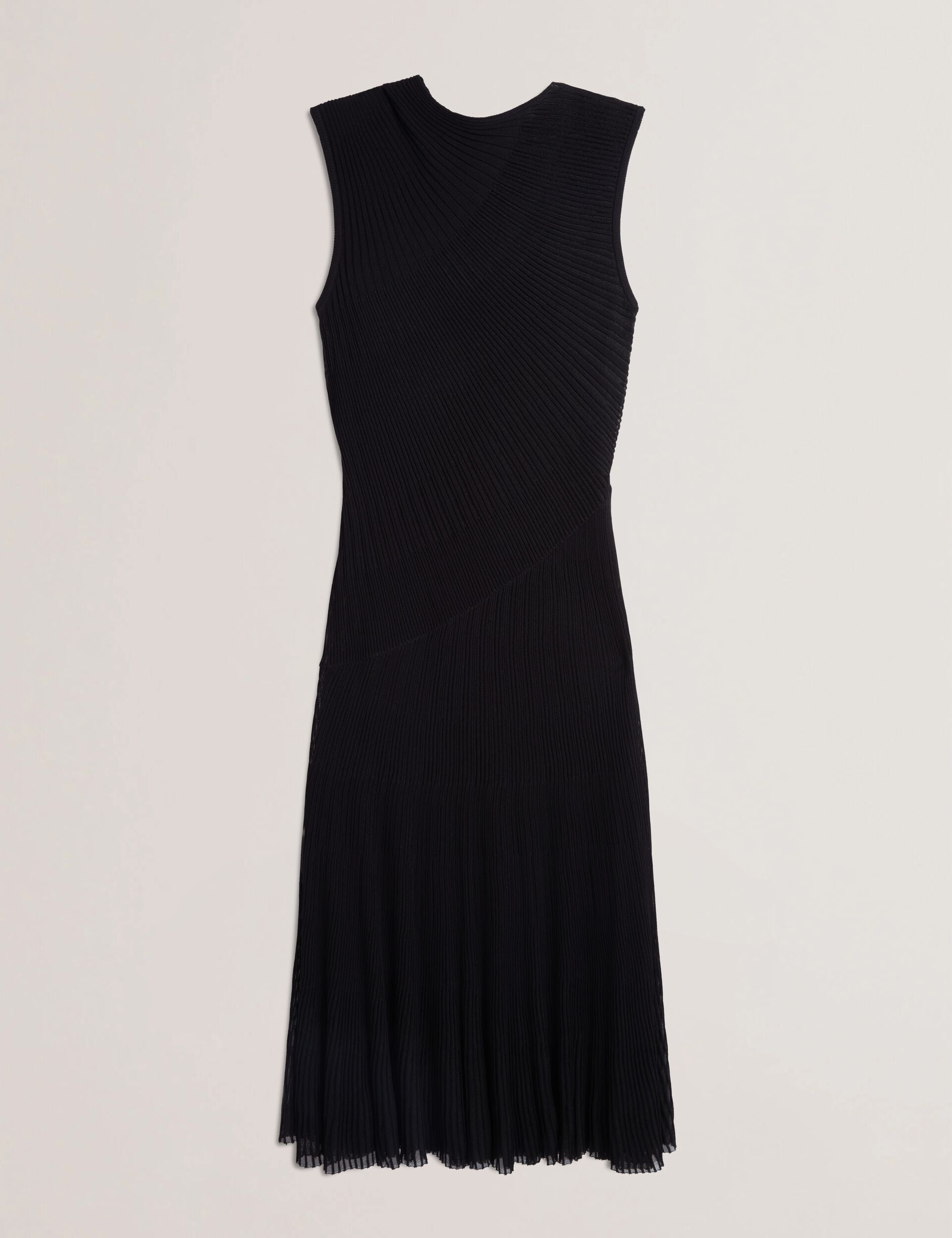 Ted Baker Celyina Sheer Detail Textured Knit Midaxi Dress Women's