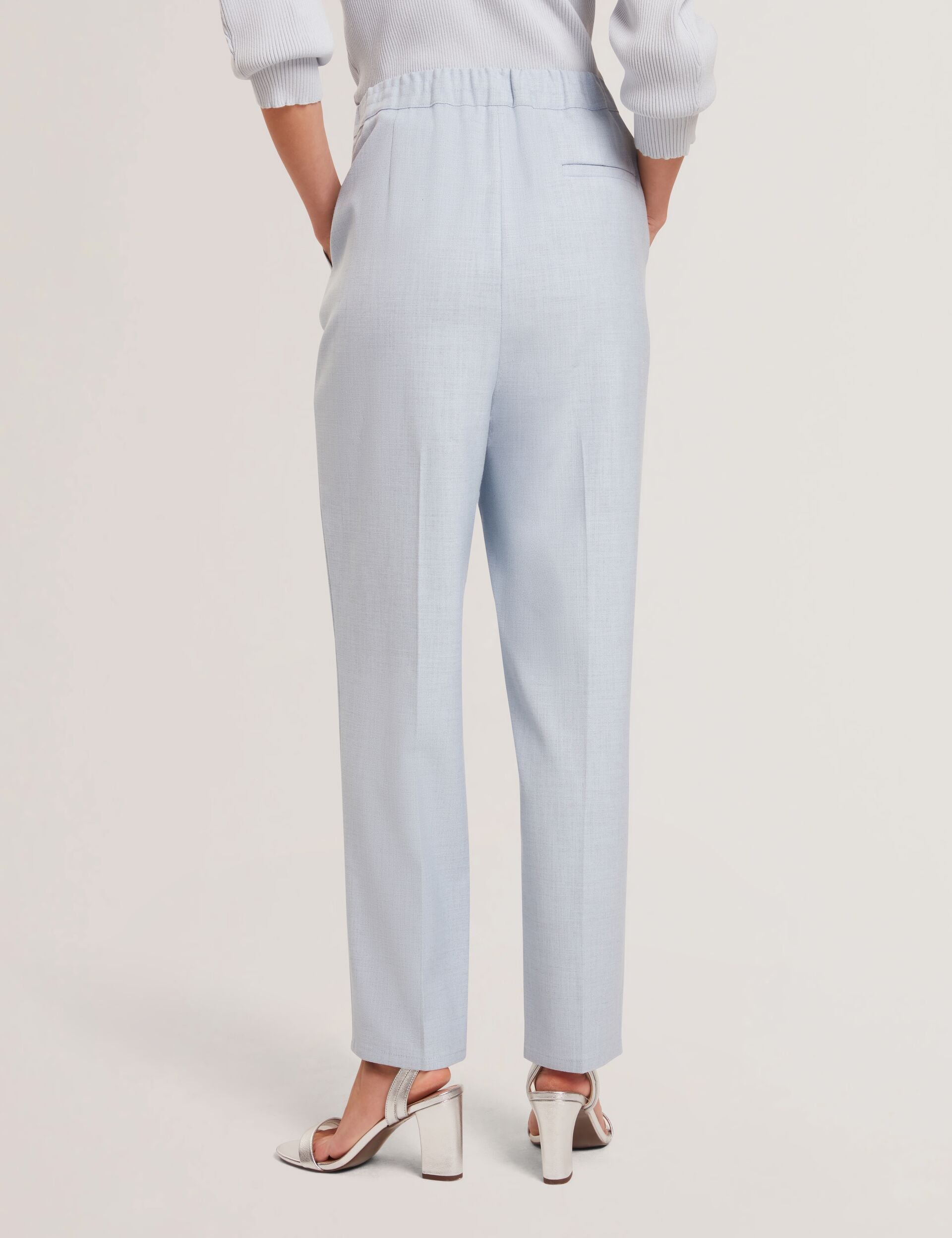 Ted Baker Ballia Elasticated Waist Tailored Tapered Trouser Women's