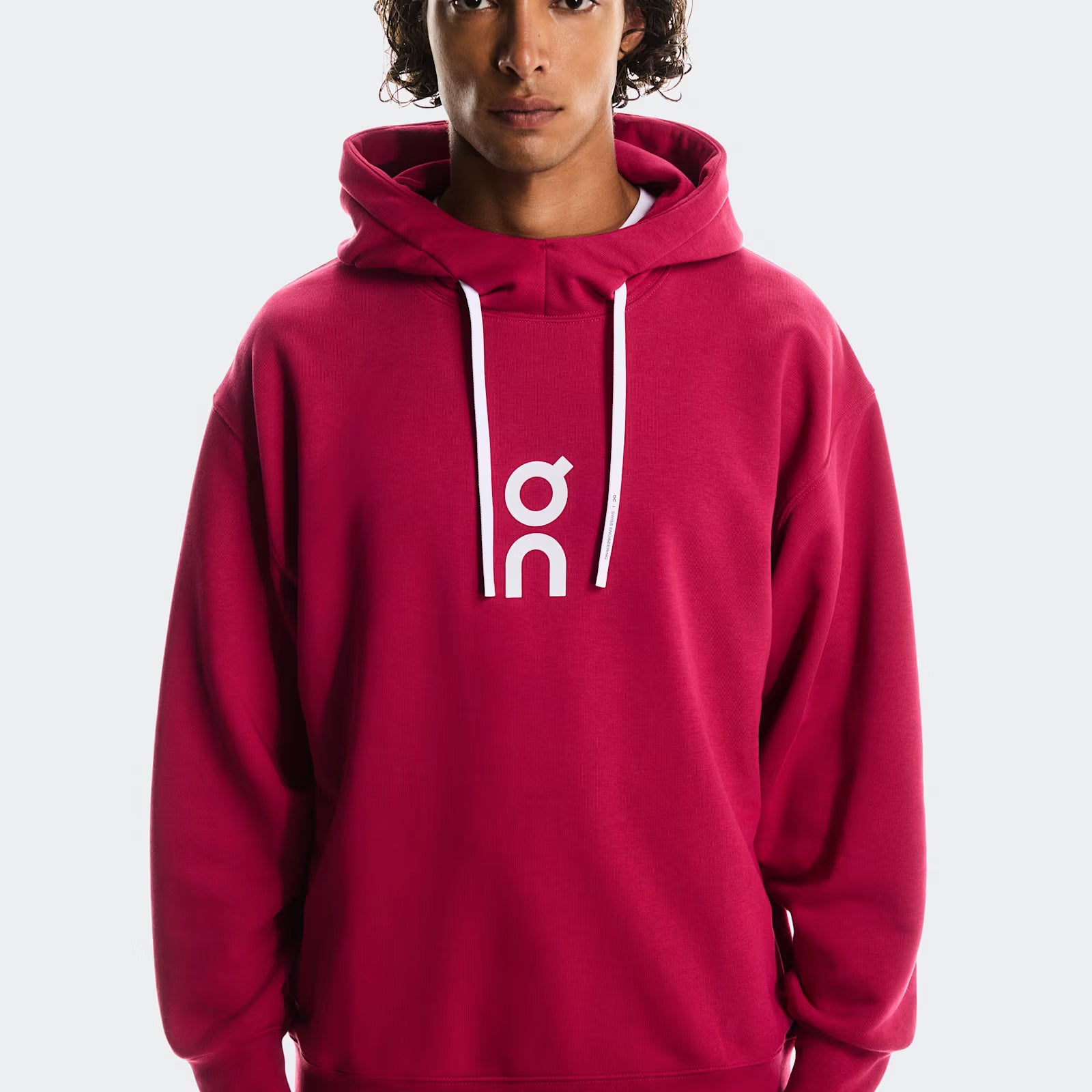 On Club Hoodie Grenadine