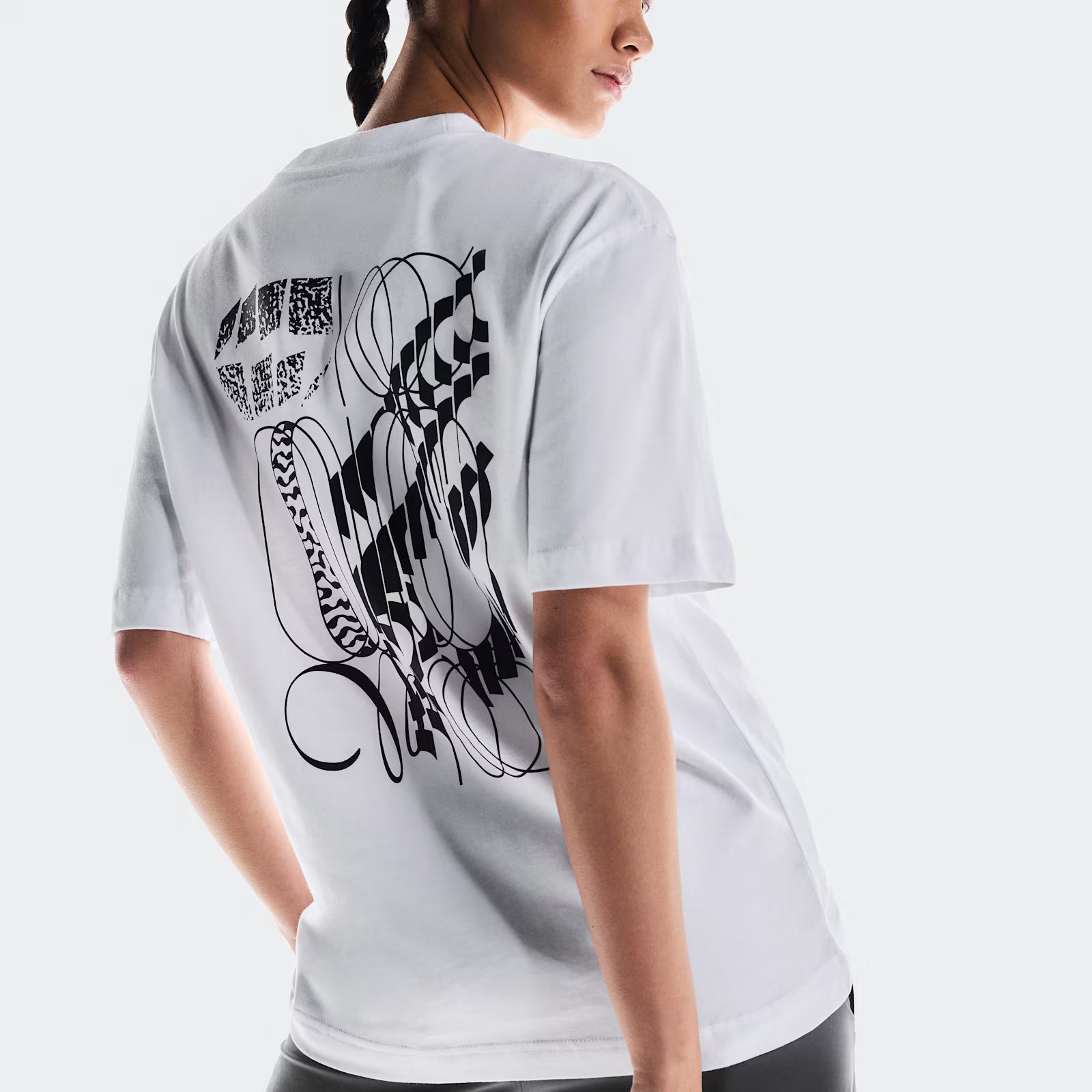 On Club-T Graphic White | Black (Women'S)
