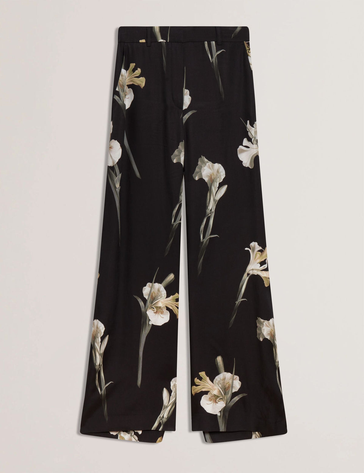 Ted Baker Haydie Floral Print Wide Leg Tailored Trousers Women's