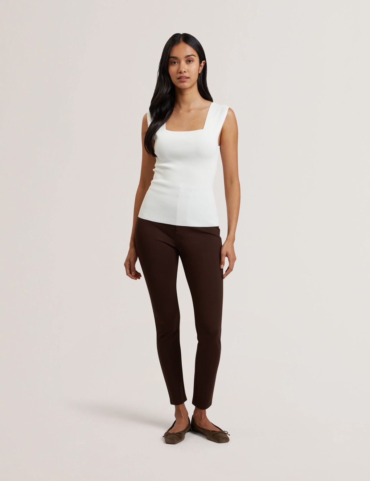 Ted Baker Binkkii Square Neck Knitted Vest Top Women's