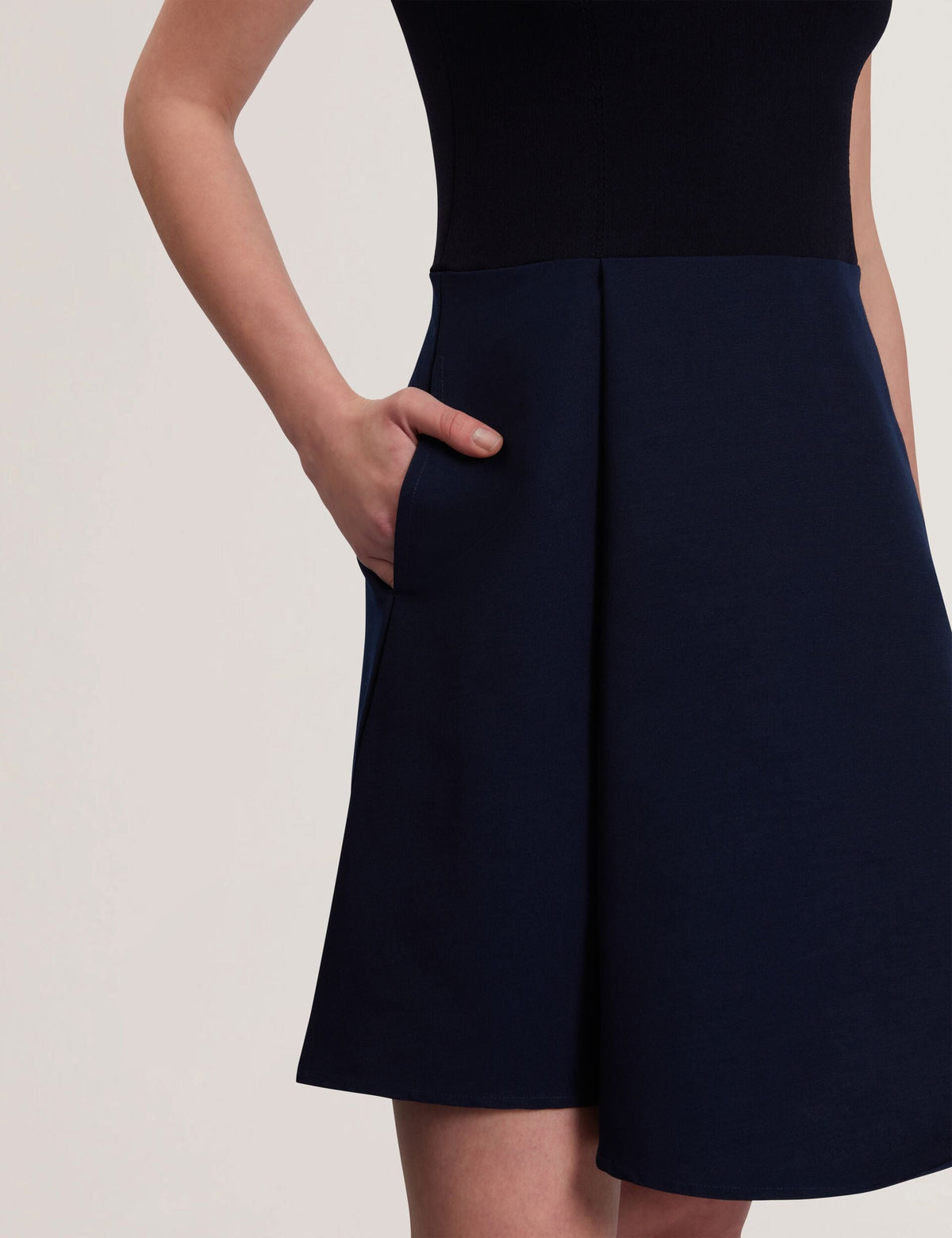 Ted Baker Dandiaa Sleeveless High Neck 2In1 Mini Dress Women's