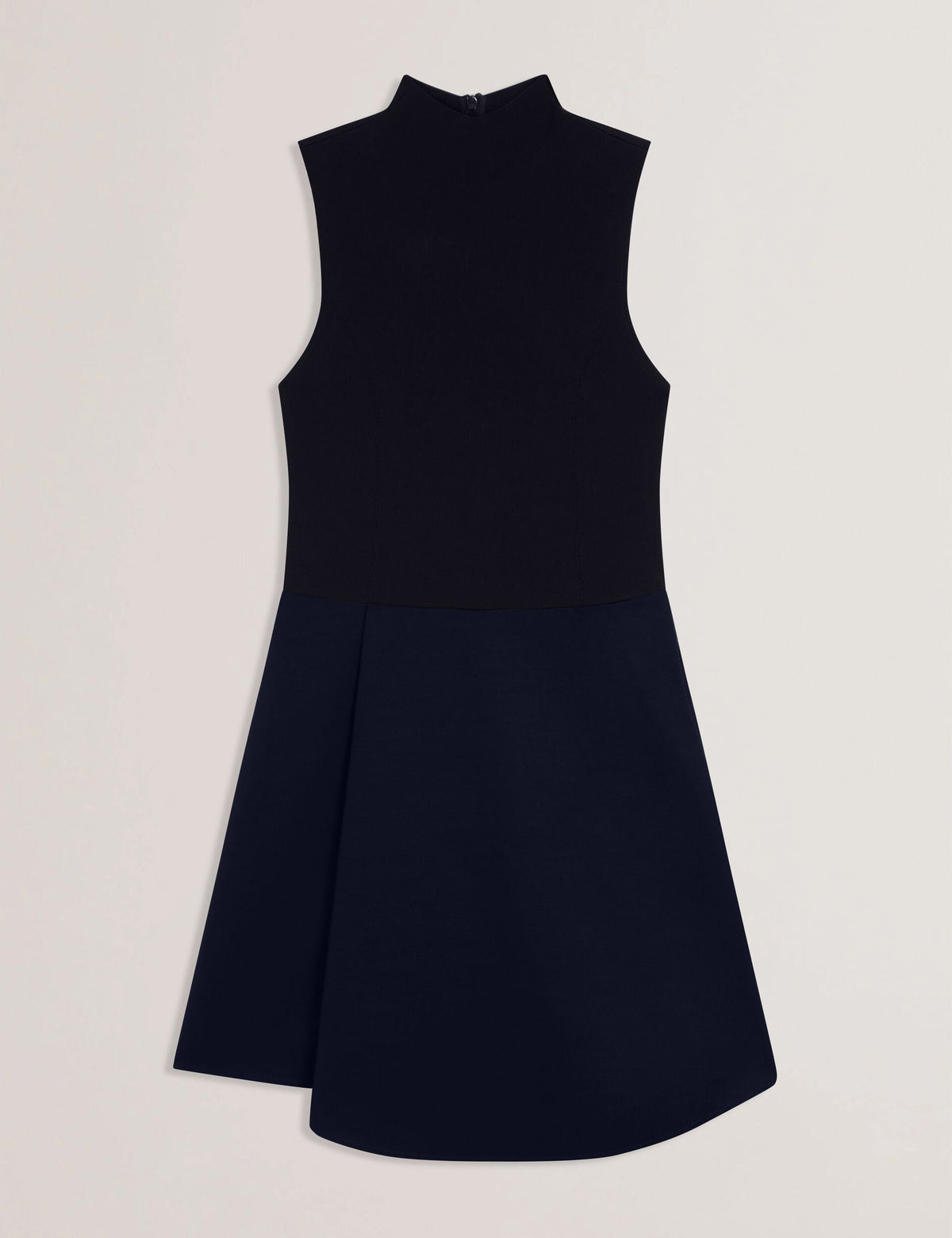 Ted Baker Dandiaa Sleeveless High Neck 2In1 Mini Dress Women's
