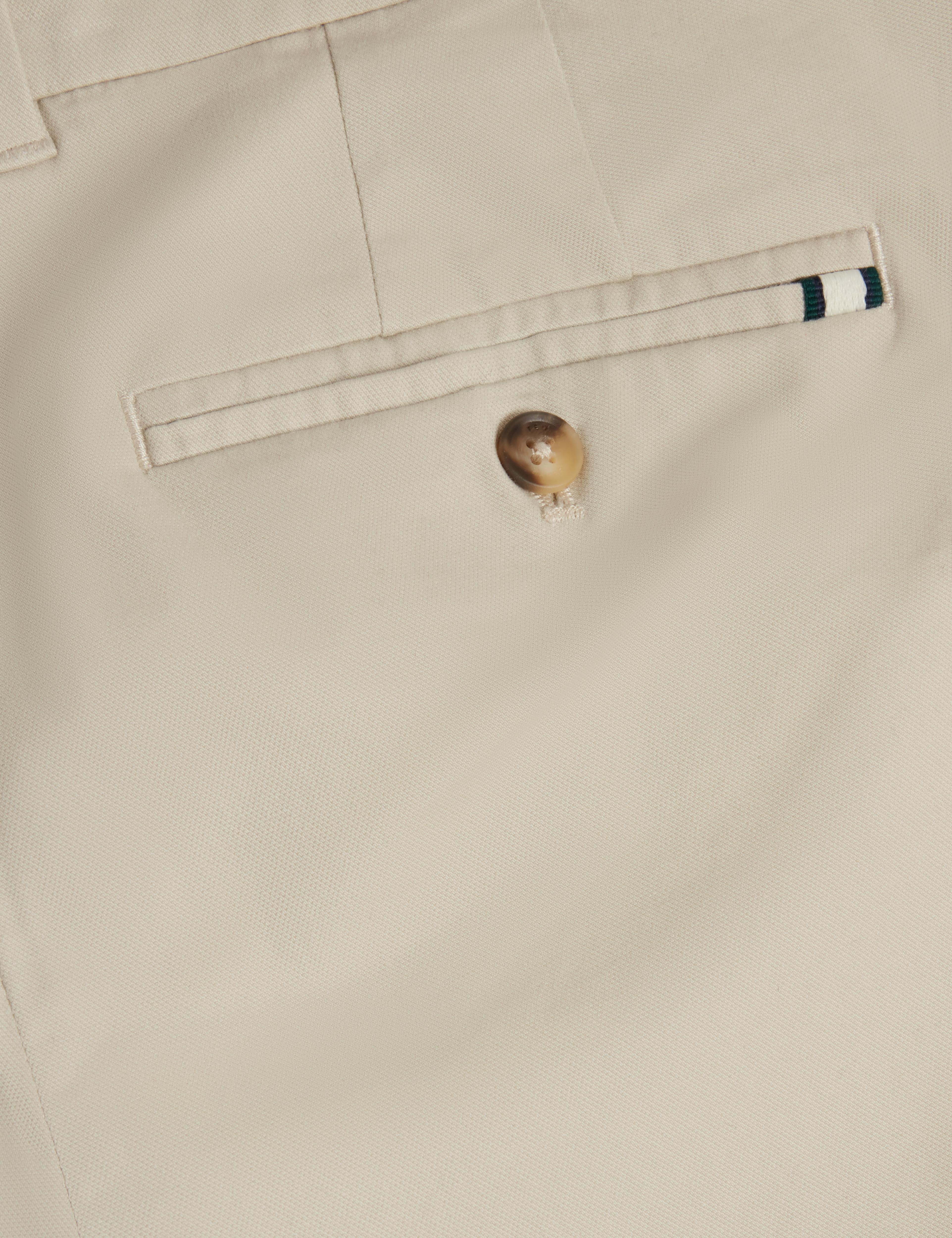 Ted Baker Batford Slim Fit Cotton Blend Chinos