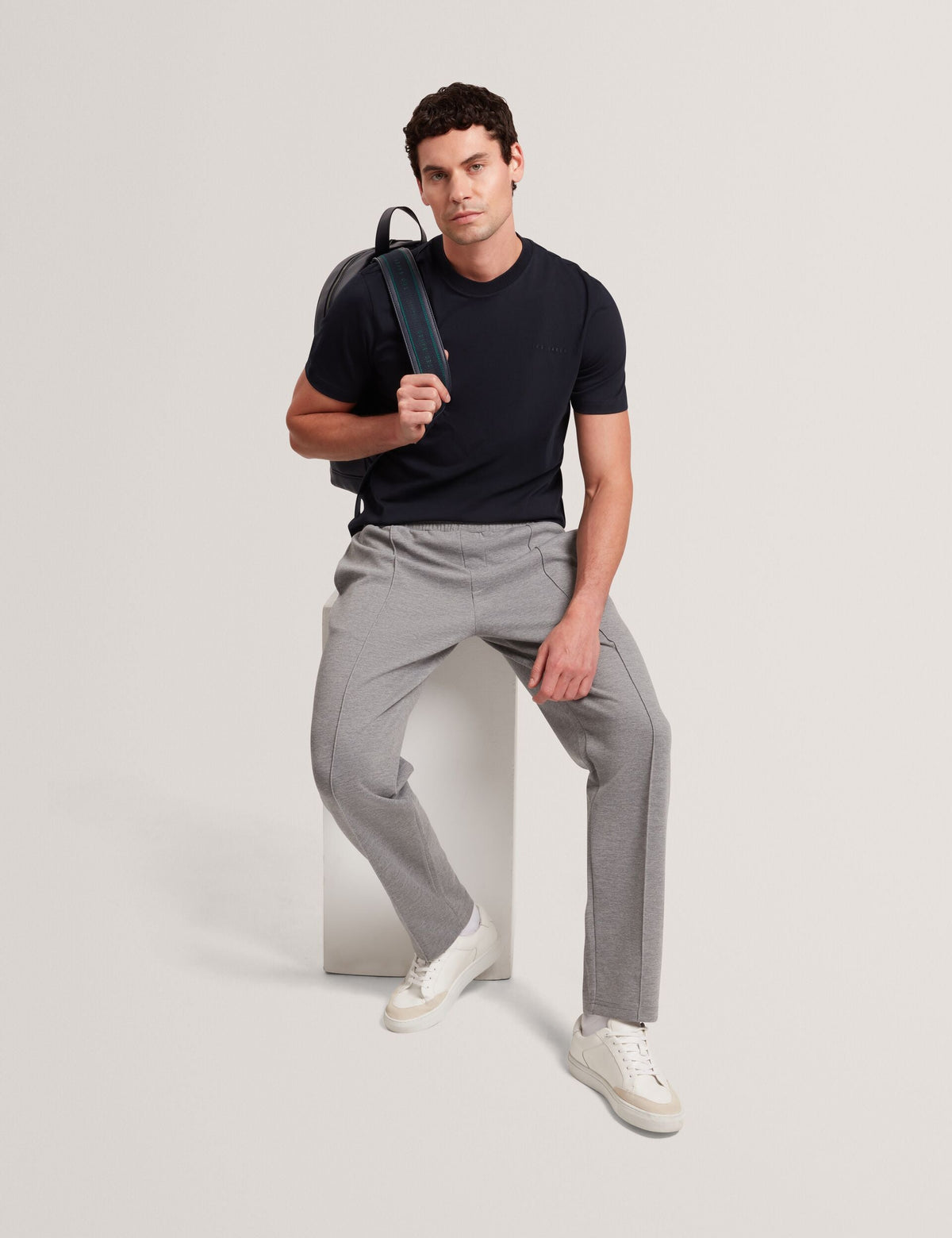 Ted Baker Rellas Stretch Cotton Pullon Straight Leg Joggers
