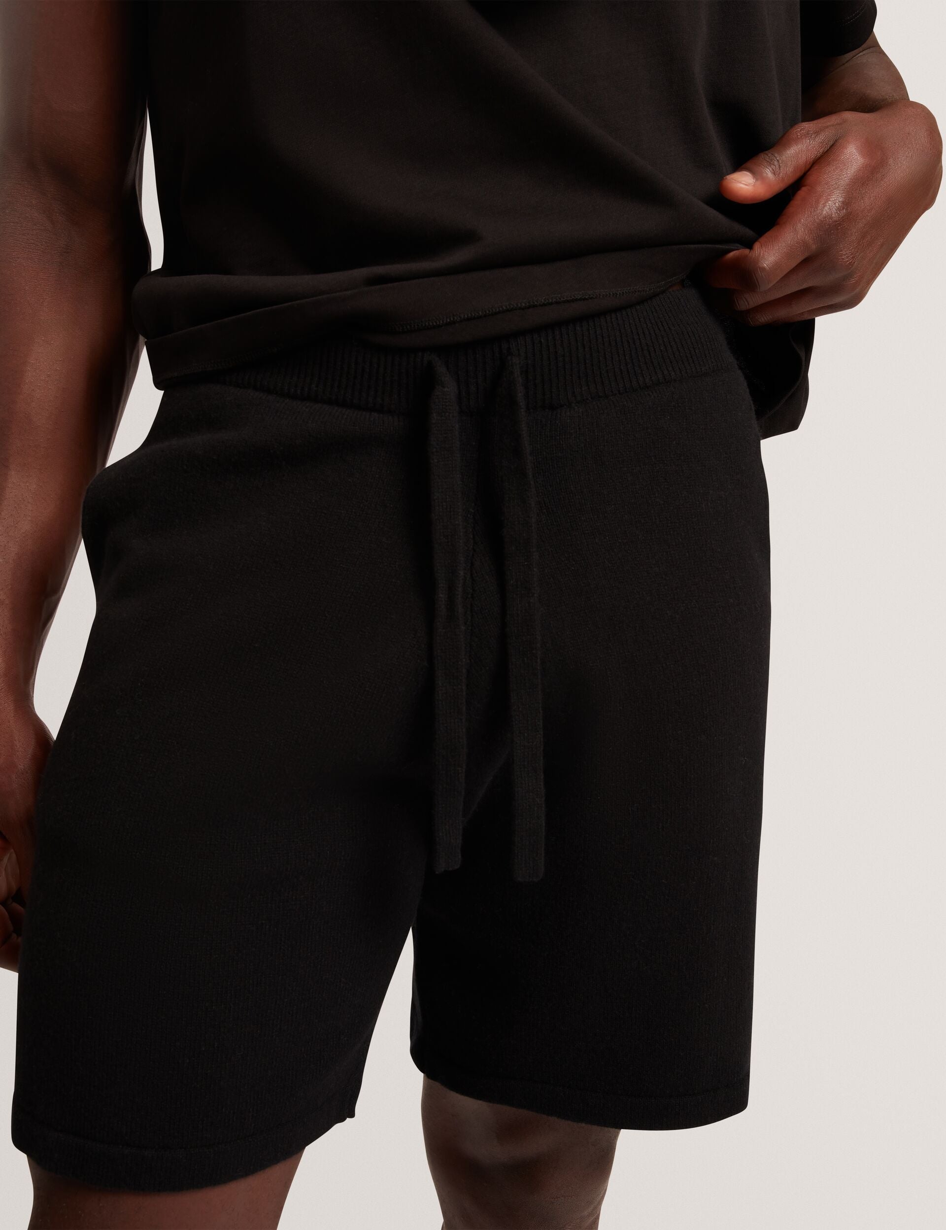 Ted Baker Owaine Wool Knit Straight Leg Shorts