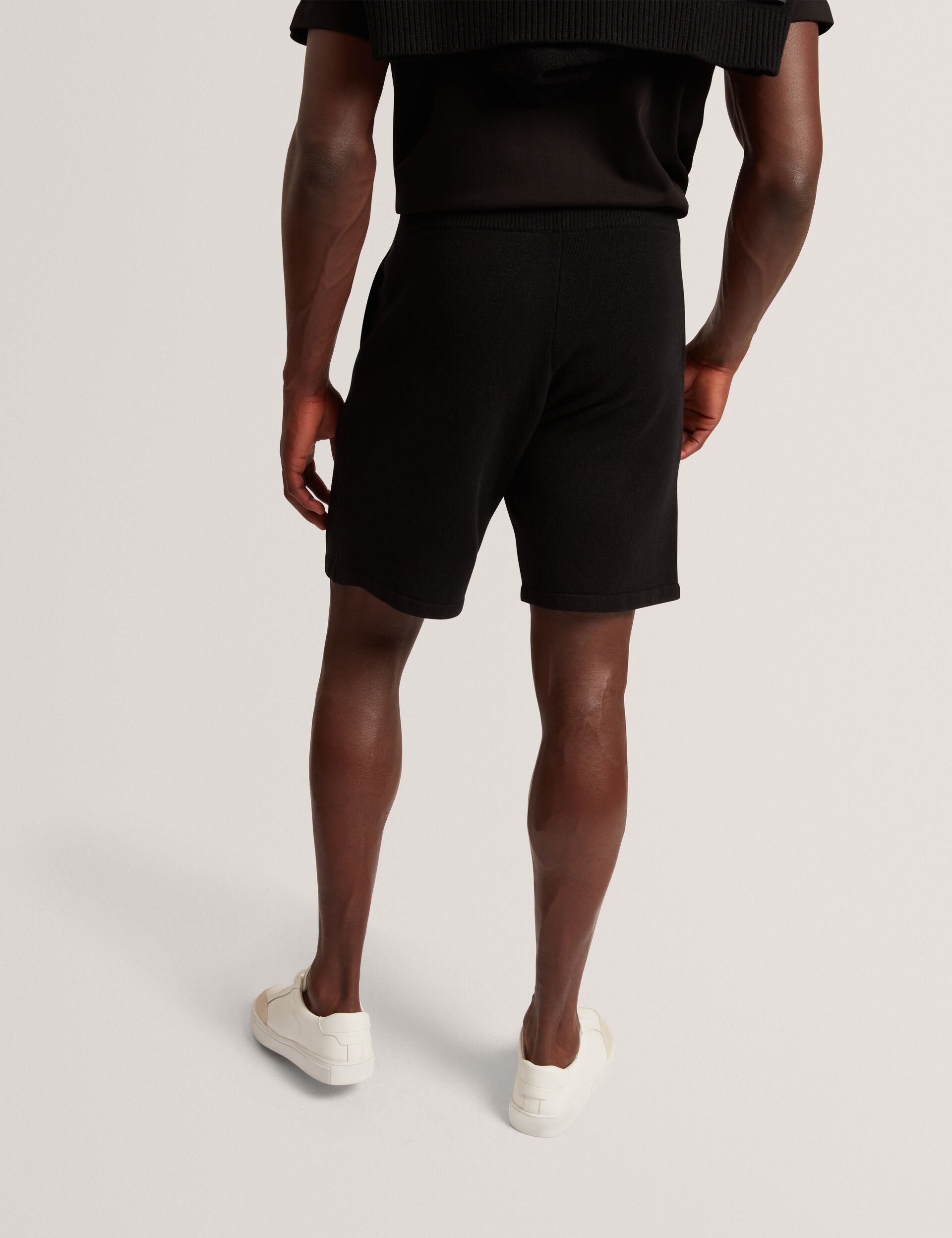 Ted Baker Owaine Wool Knit Straight Leg Shorts