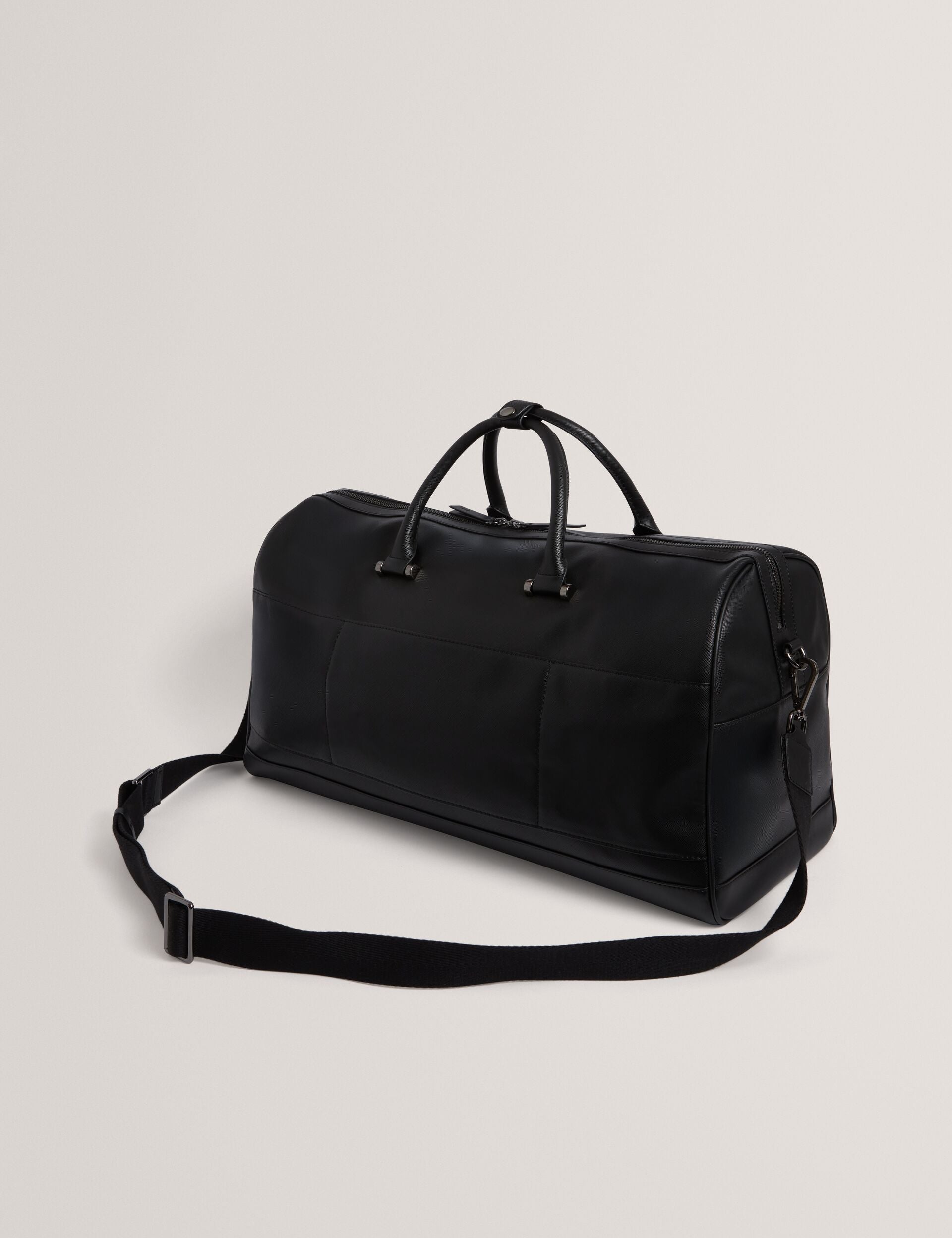 Ted Baker Samber Textured Pu Hardware Detail Holdall Bag