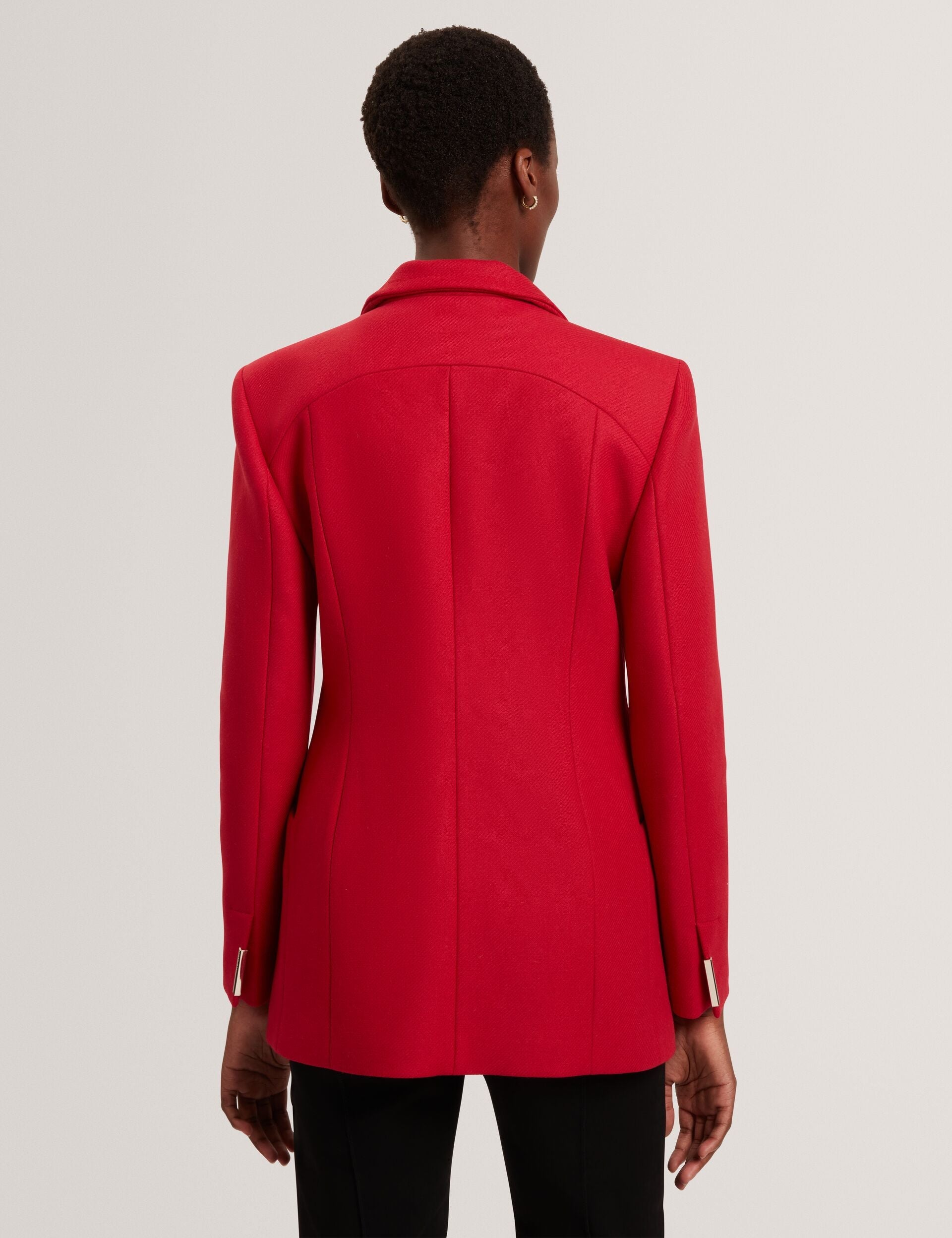 Ted Baker Evigna Wool Rich Hourglass Short Wrap Coat Women's