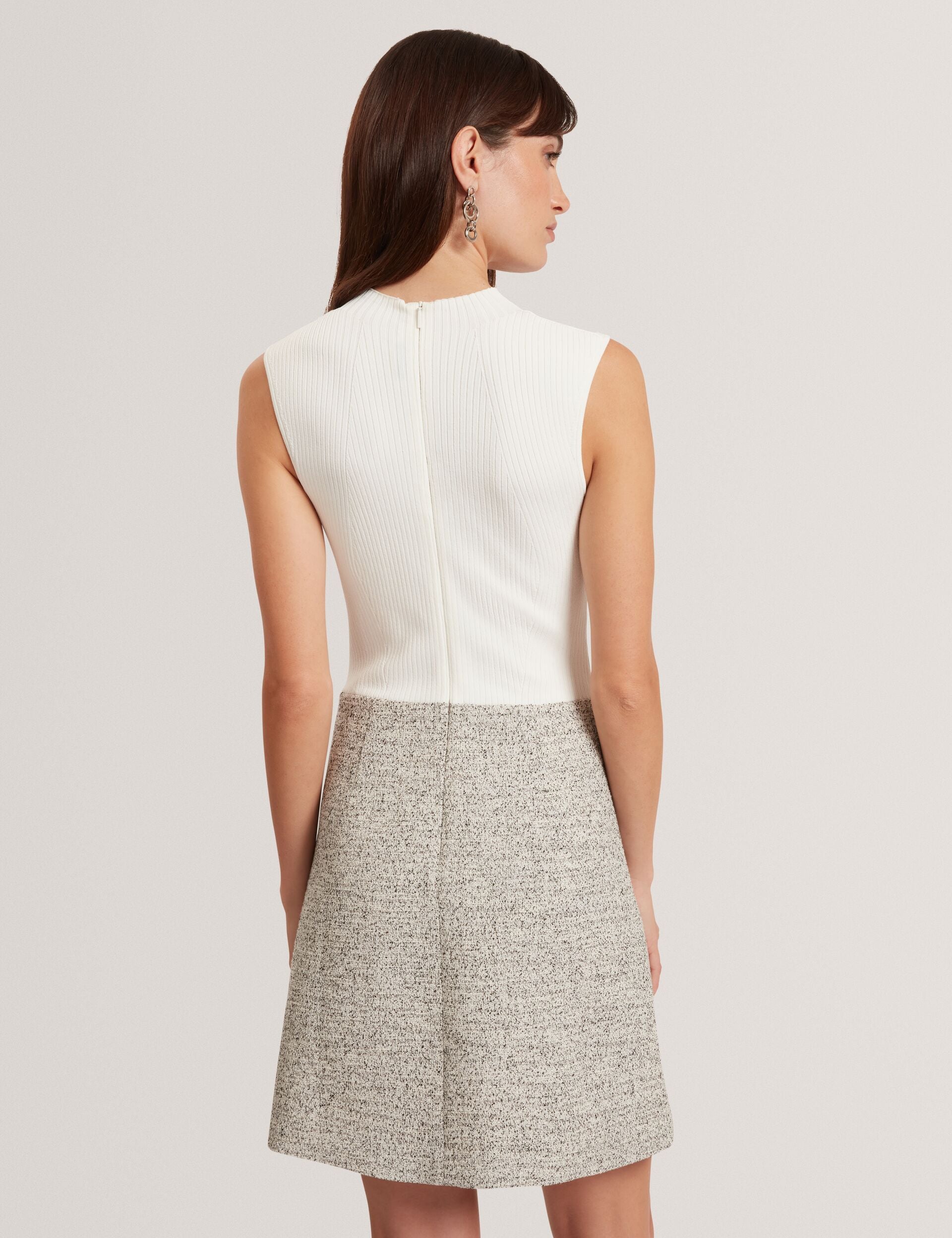 Ted Baker Ekaam Sleeveless Boucle Knit Mini Dress Women's